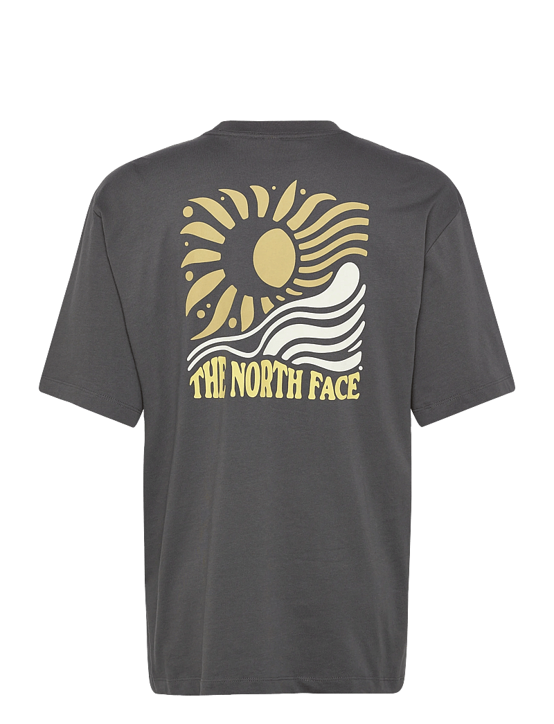The North Face - M SUN OVERSIZE SHORT SLEEVE TEE-GRAPHIC - oberteile & t-shirts - anthracite grey - 2