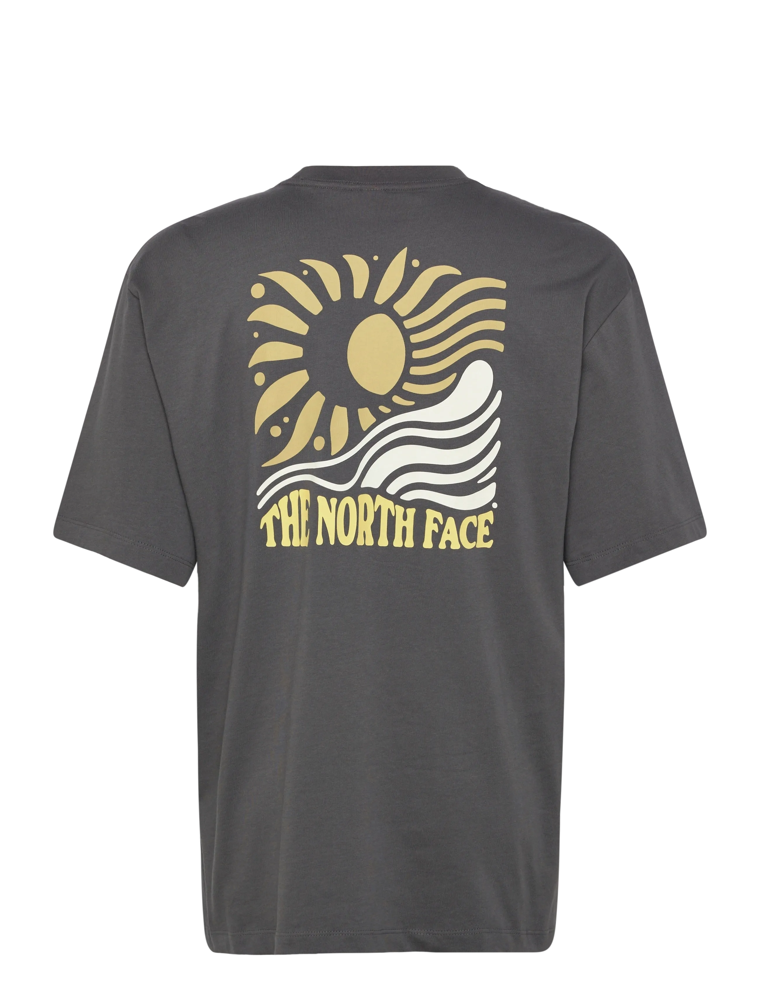 The North Face - M SUN OVERSIZE SHORT SLEEVE TEE-GRAPHIC - tops & t-shirts - anthracite grey - 2