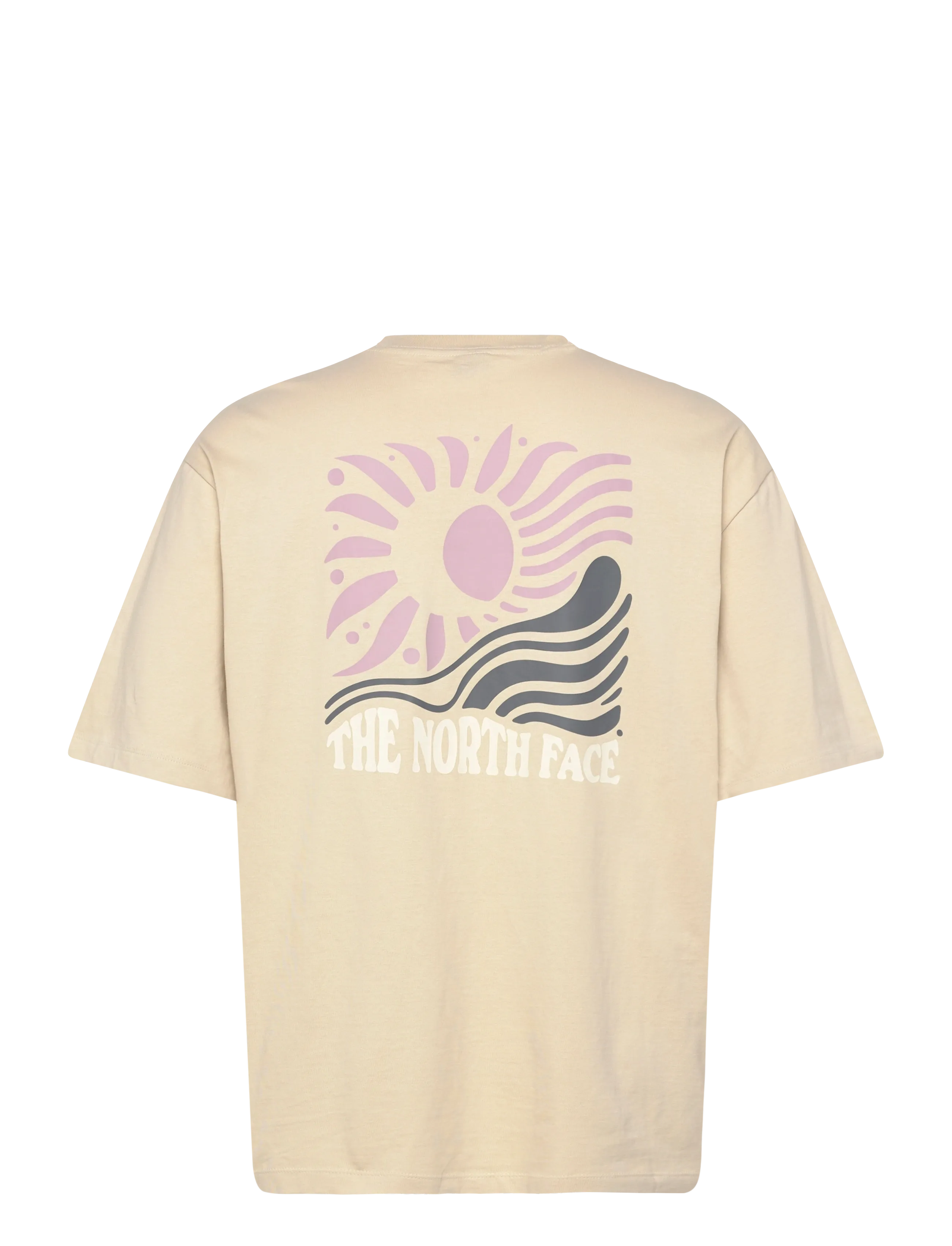 The North Face - M SUN OVERSIZE SHORT SLEEVE TEE-GRAPHIC - oberteile & t-shirts - desert stone - 2