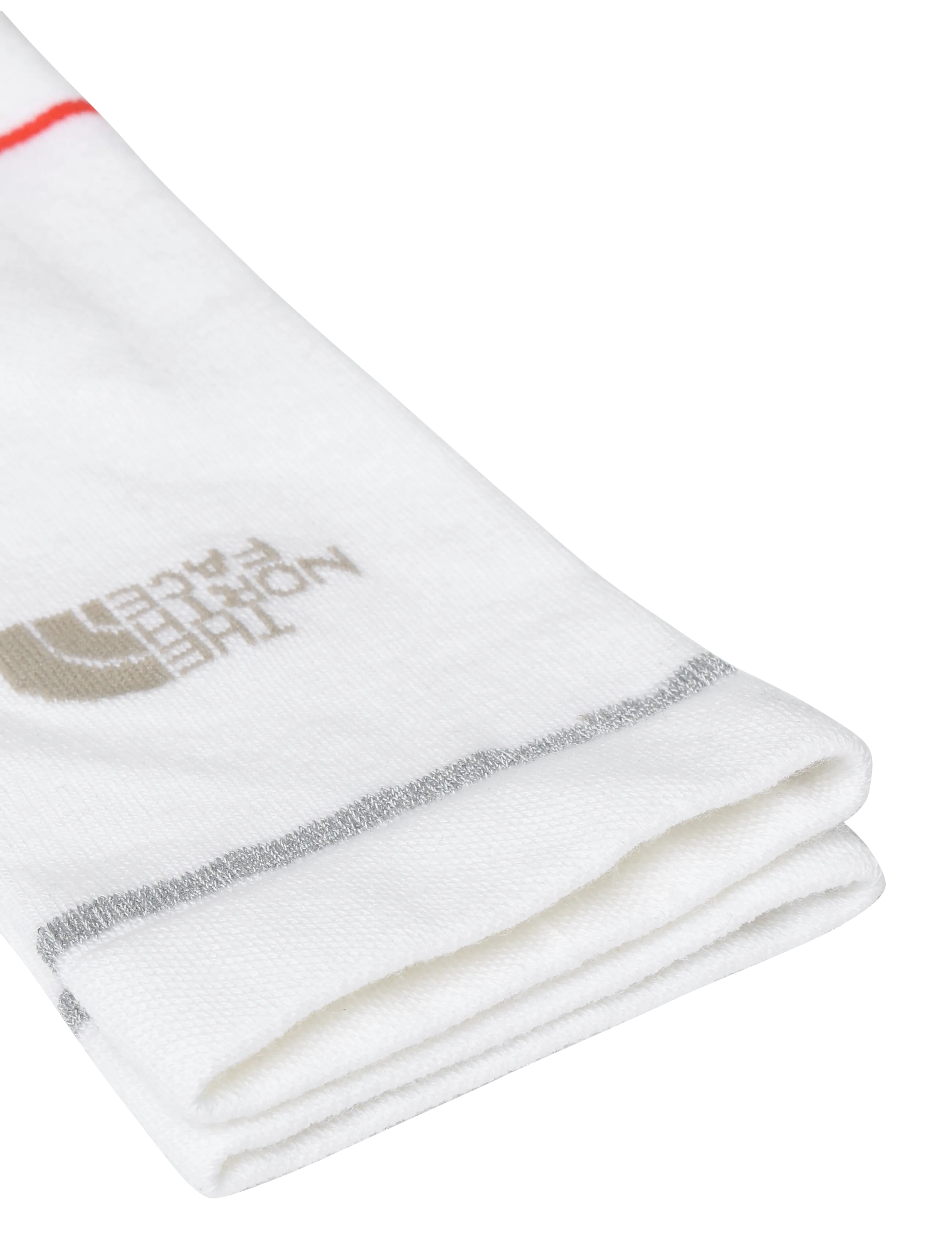 The North Face - TRAIL RUN MERINO CREW SOCK - white dune/khaki stone - 2
