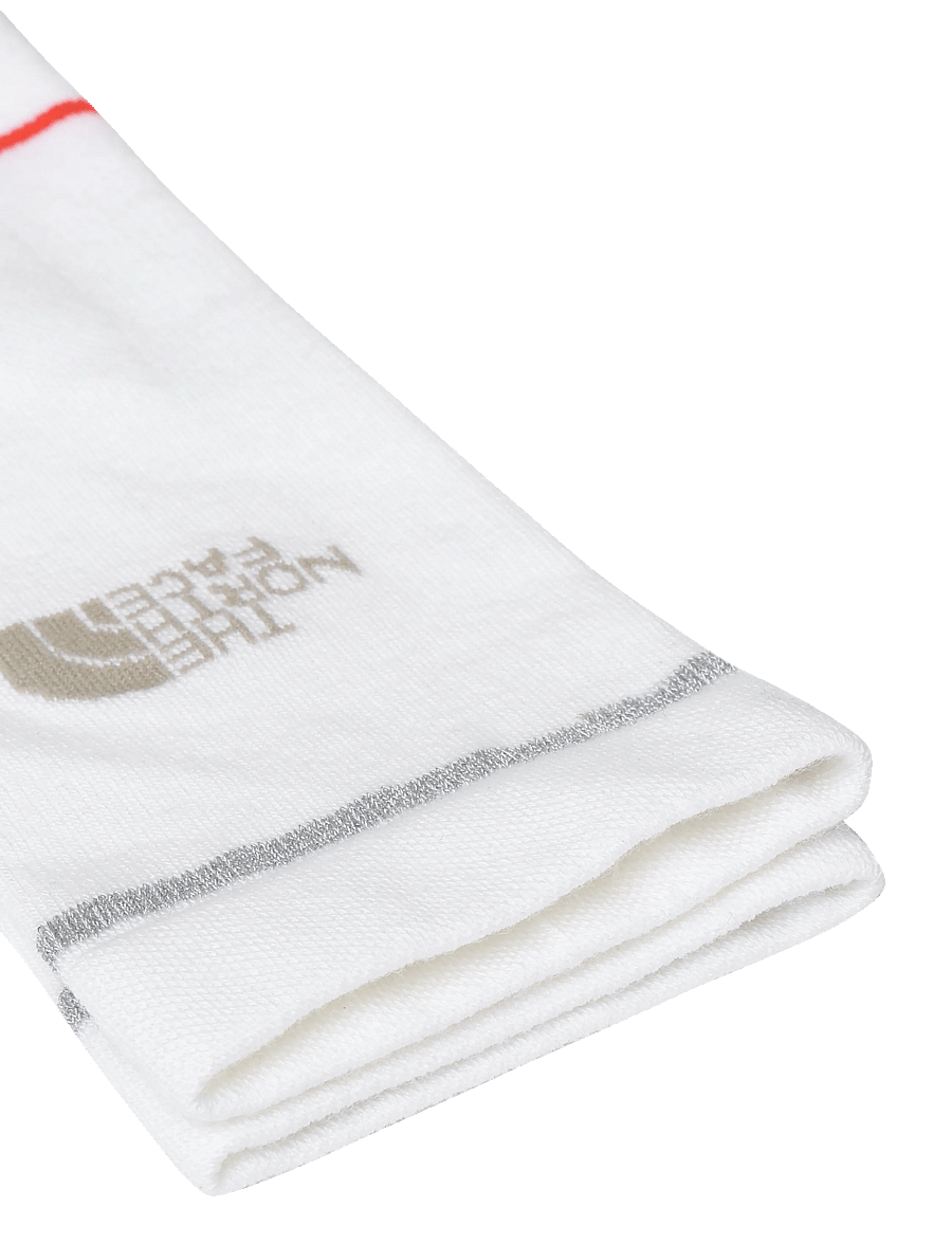 The North Face - TRAIL RUN MERINO CREW SOCK - strümpfe - white dune/khaki stone - 2