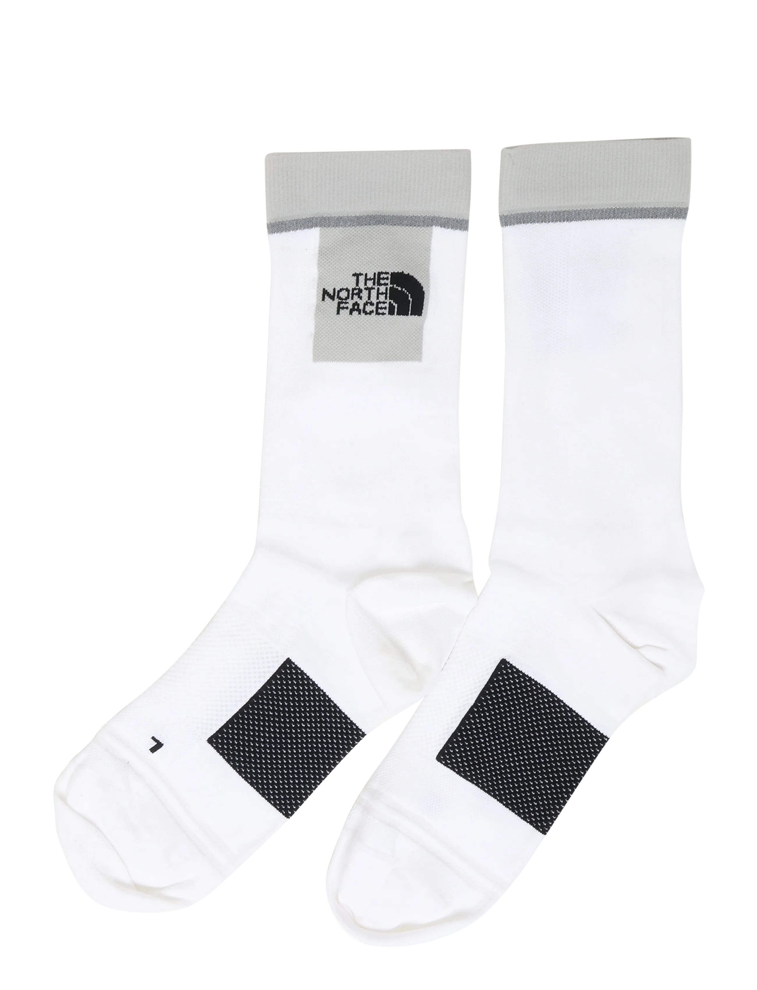 The North Face - TRAIL RUN ULTRALIGHT CREW SOCK - pearl stone/tnf white - 1