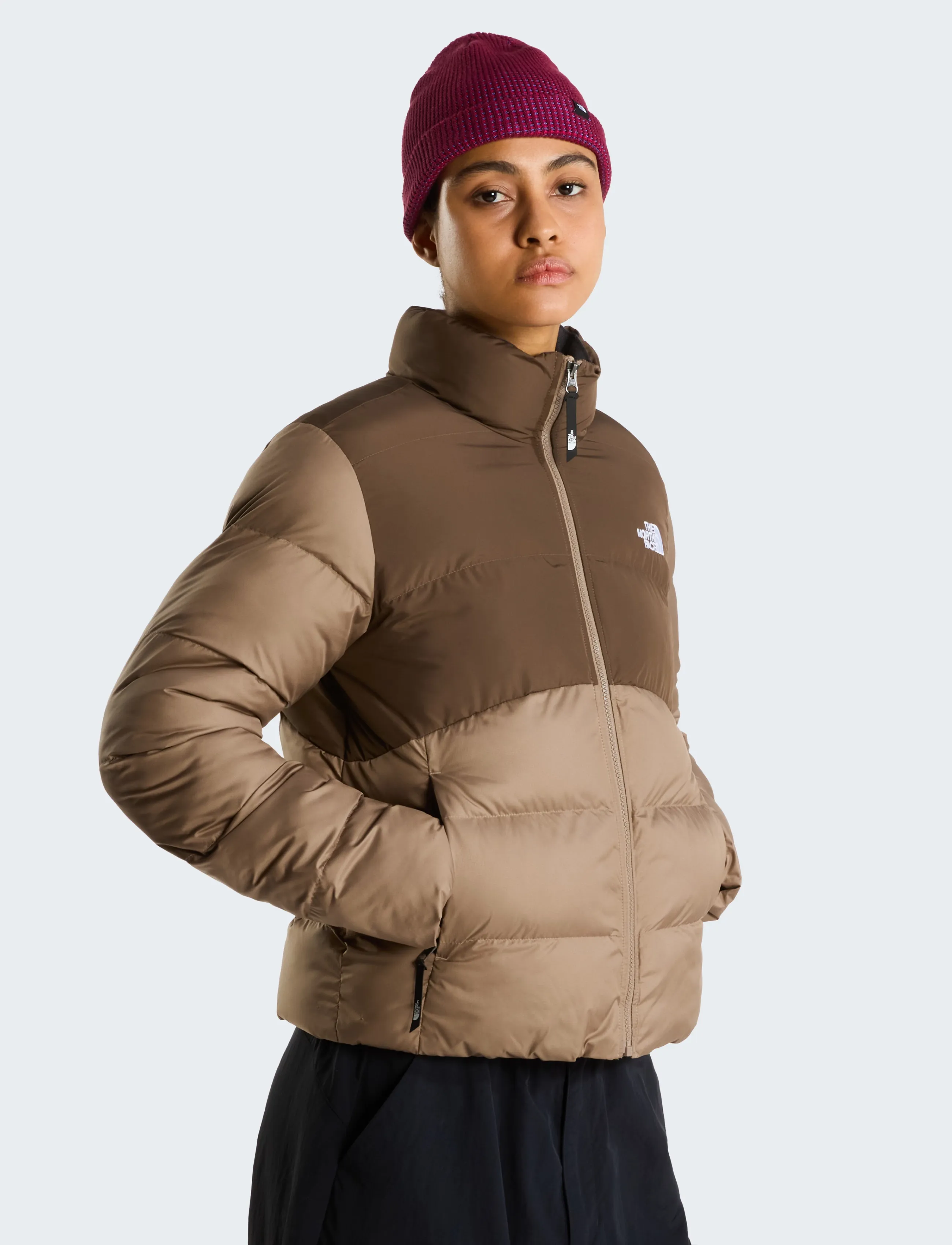 The North Face - W SAIKURU JACKET - winterjacken - garnet/smokey brown - 0