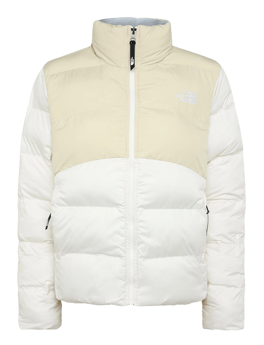 The North Face - W SAIKURU JACKET - sulejoped ja voodriga joped - white dune/desert stone - 1