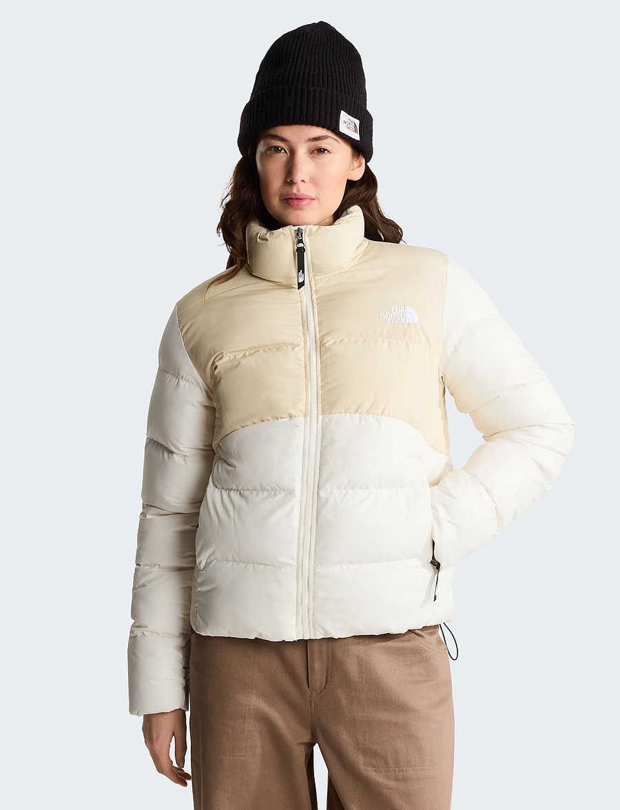 The North Face - W SAIKURU JACKET - sulejoped ja voodriga joped - white dune/desert stone - 0