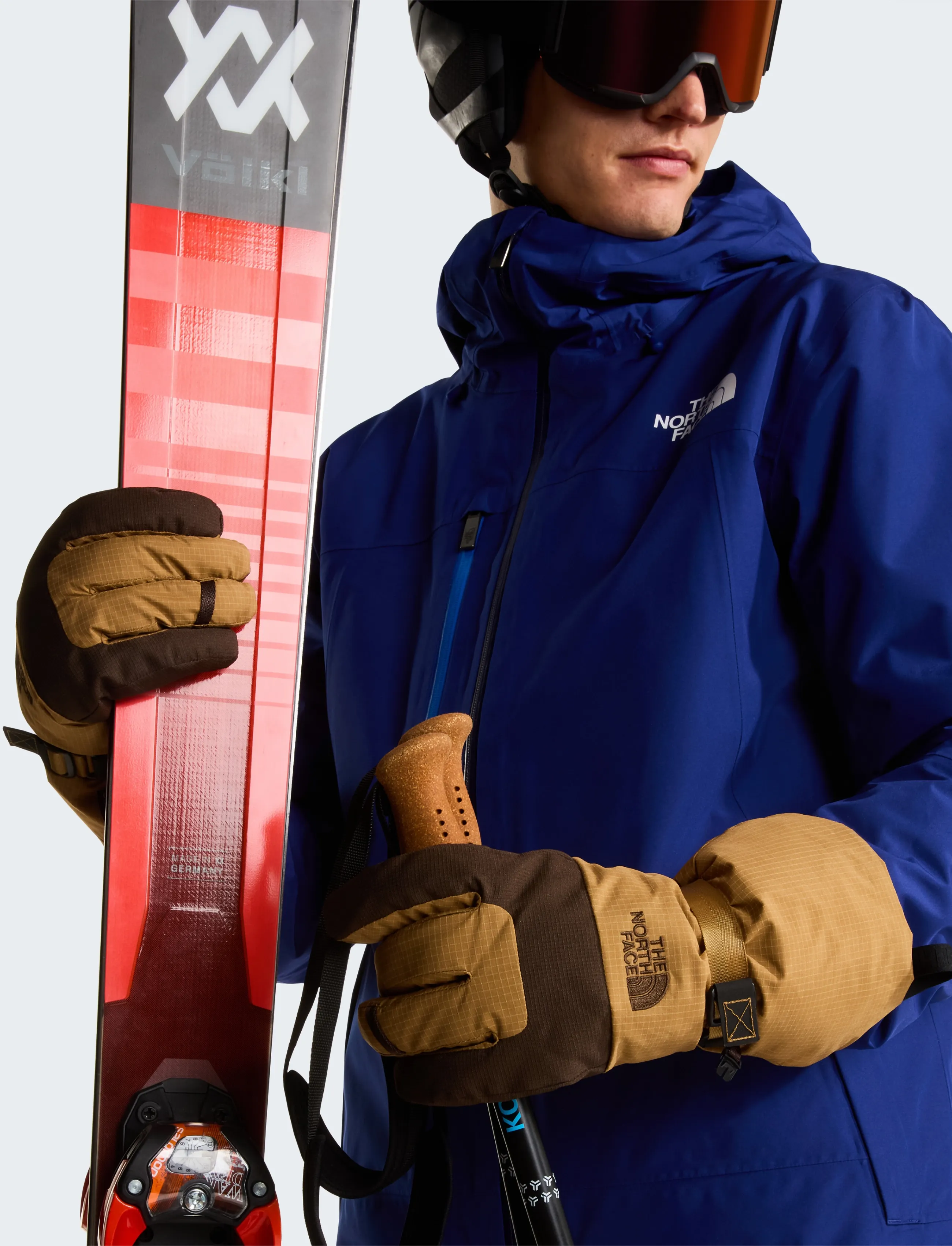 The North Face - MONTANA GLOVE - fingerhandsker - utility brown/dark ches - 1