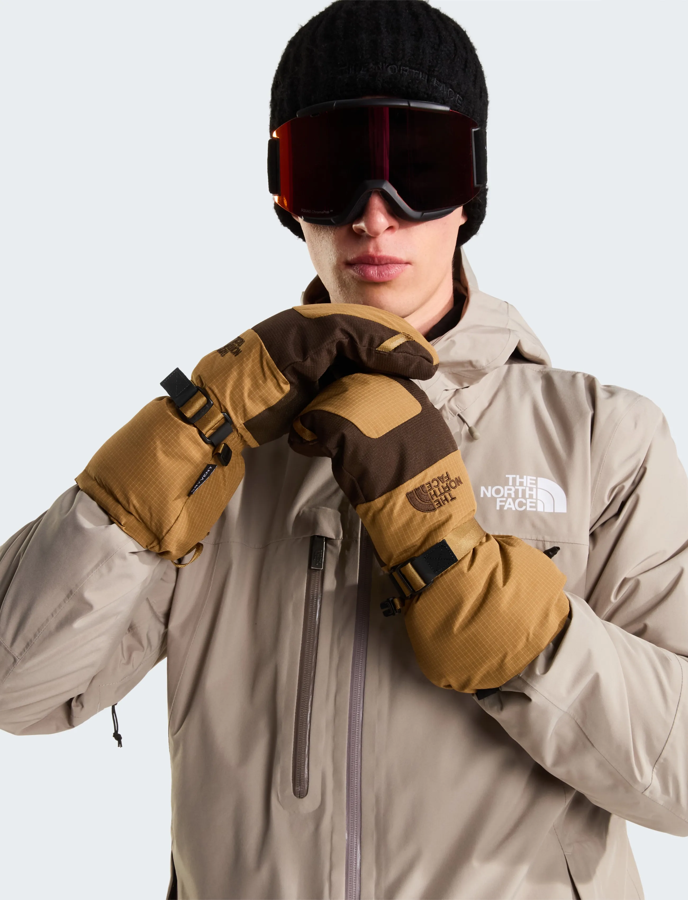 The North Face MONTANA MITT - Handskar - UTILITY BROWN/DARK CHES / brown