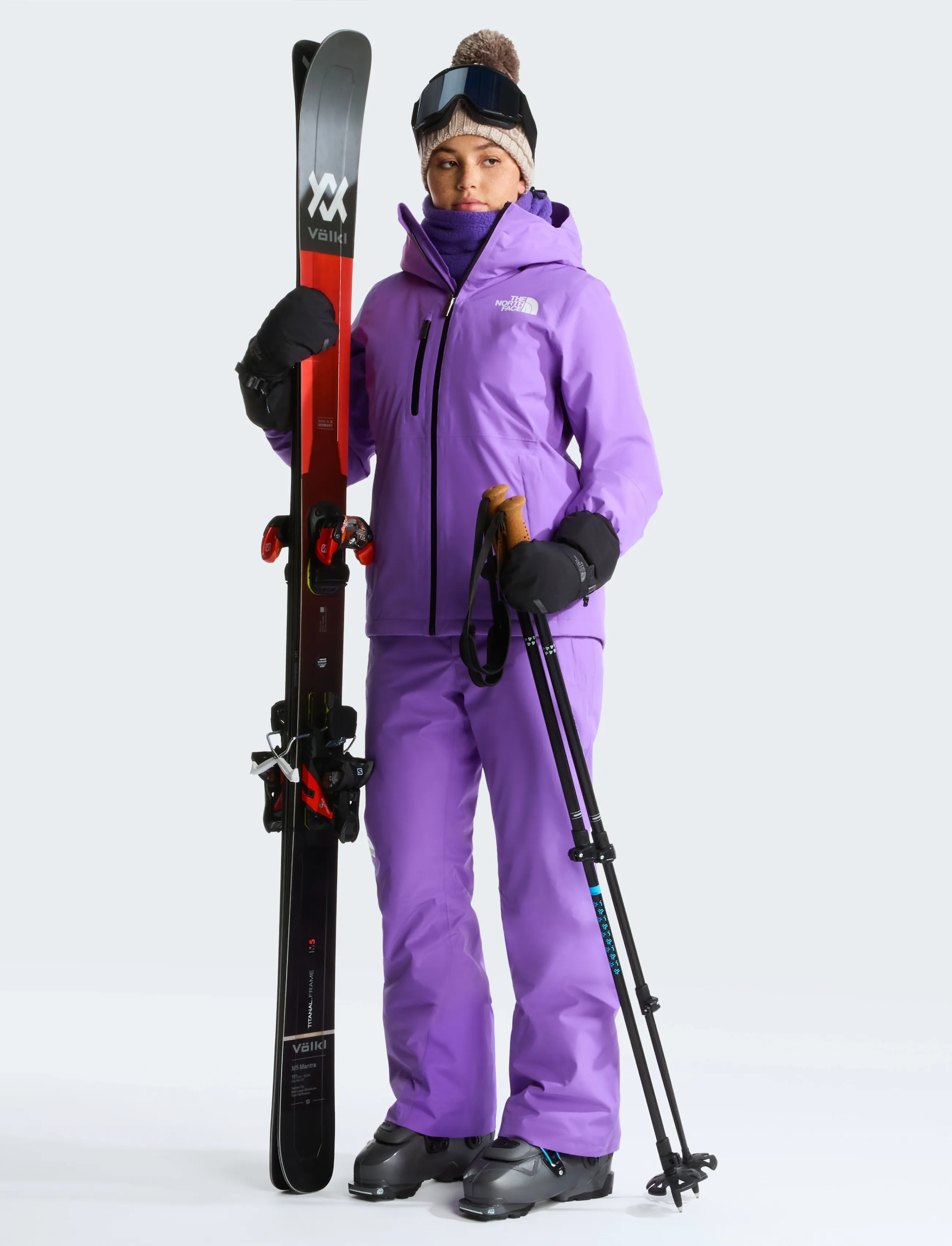 The North Face - W MONTANA MITT - tumvantar - tnf black - 2
