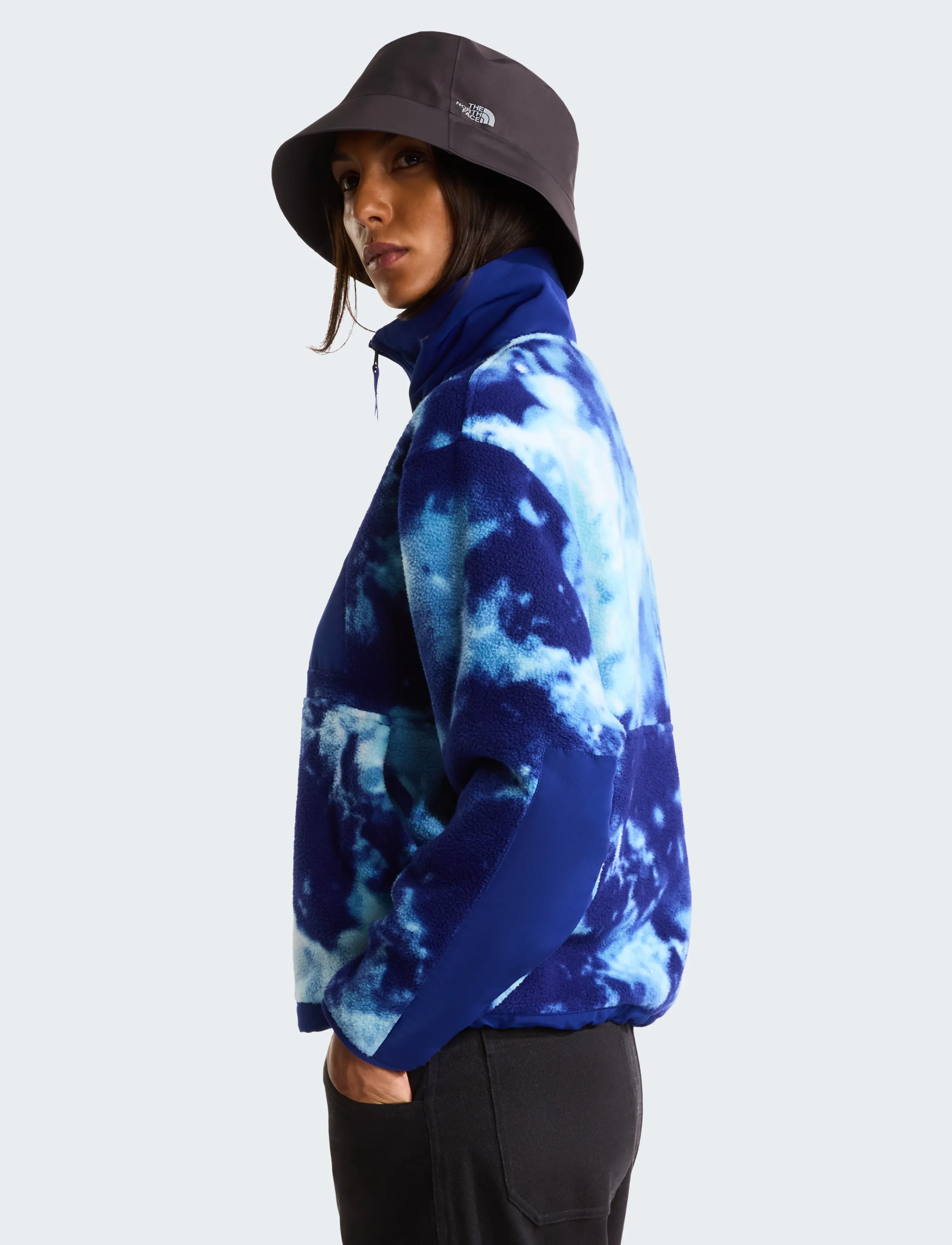 The North Face - W YUMIORI OFF PEAK FULL ZIP JACKET -PRNT - bold blue granitic rock - 4