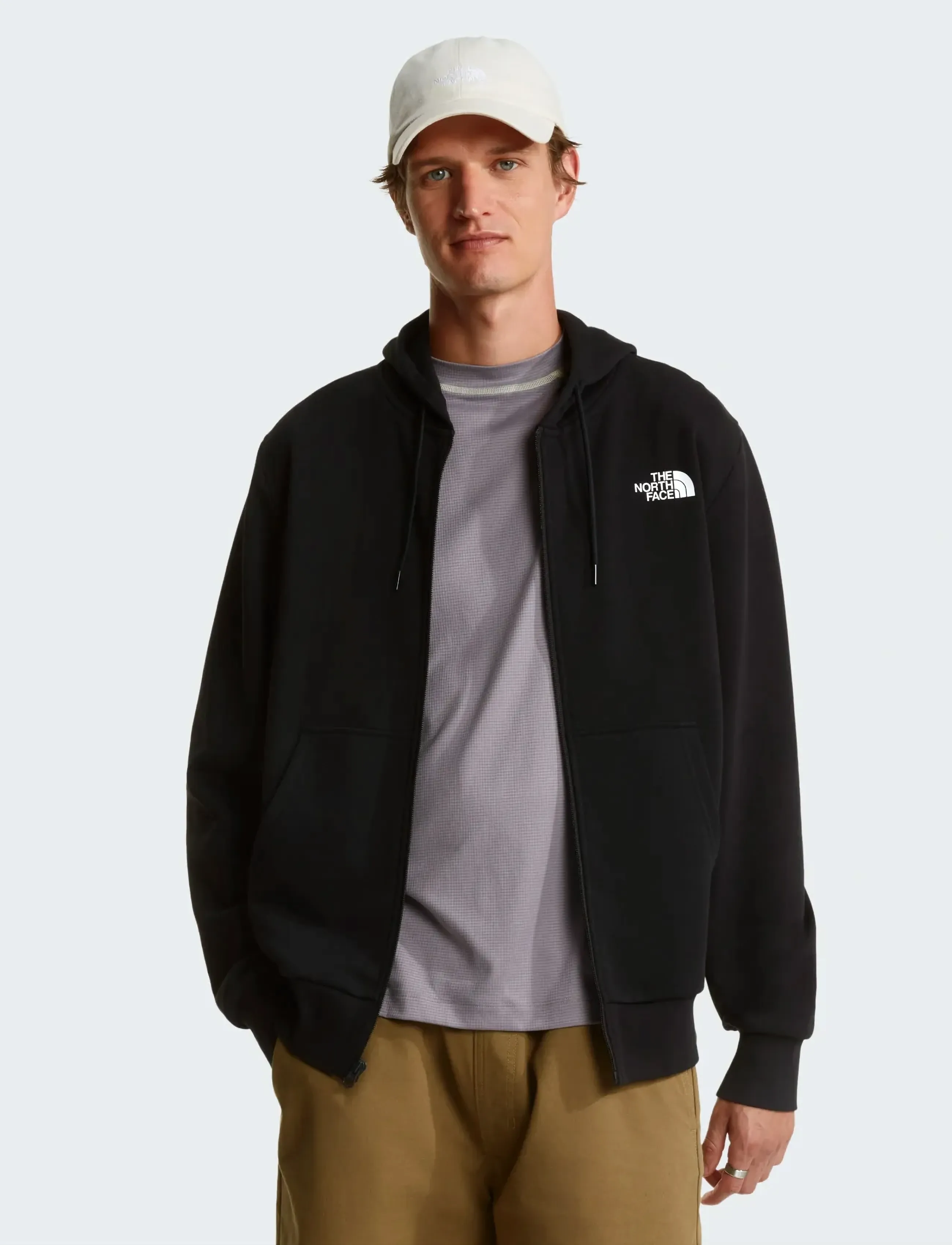 The North Face - M SIMPLE DOME LIGHT REGULAR HOODIE - huvtröjor - tnf black - 5