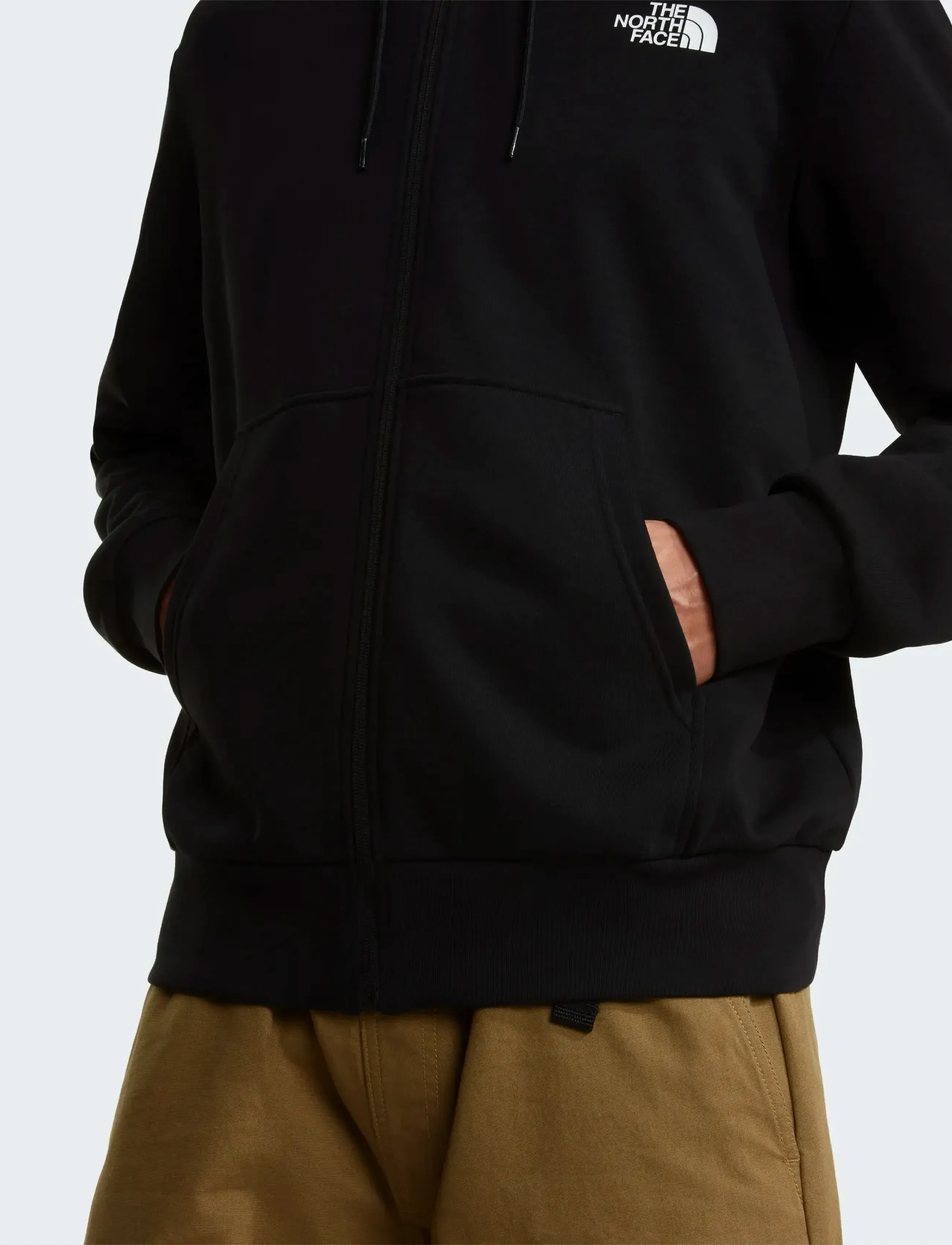 The North Face M SIMPLE DOME LIGHT REGULAR HOODIE - Riided - TNF BLACK / black