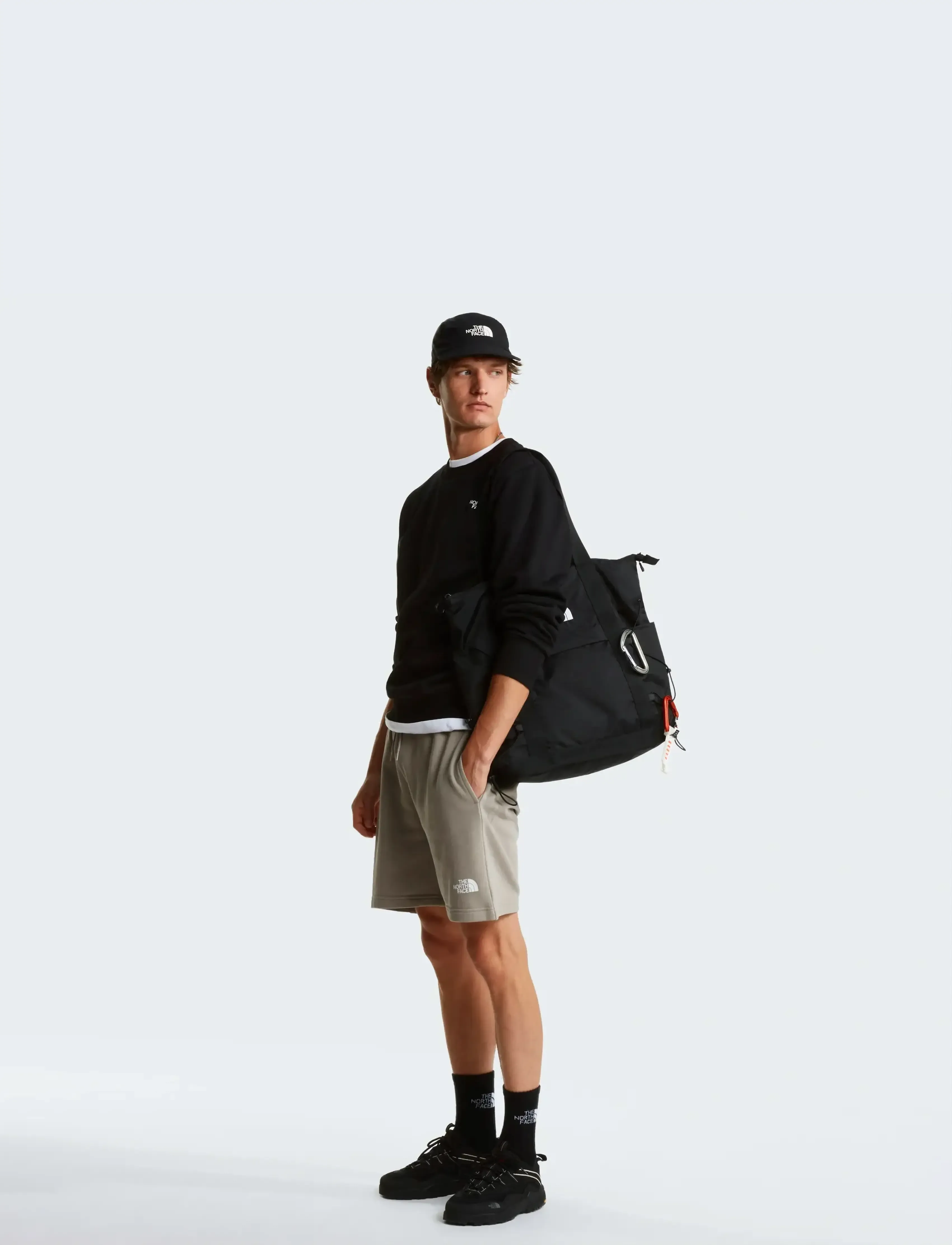 The North Face - M SIMPLE DOME LIGHT REGULAR SHORTS - nederdelar - stone slab - 3