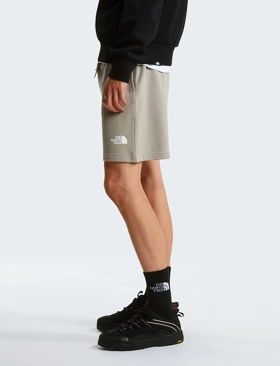The North Face - M SIMPLE DOME LIGHT REGULAR SHORTS - shorts - stone slab - 4