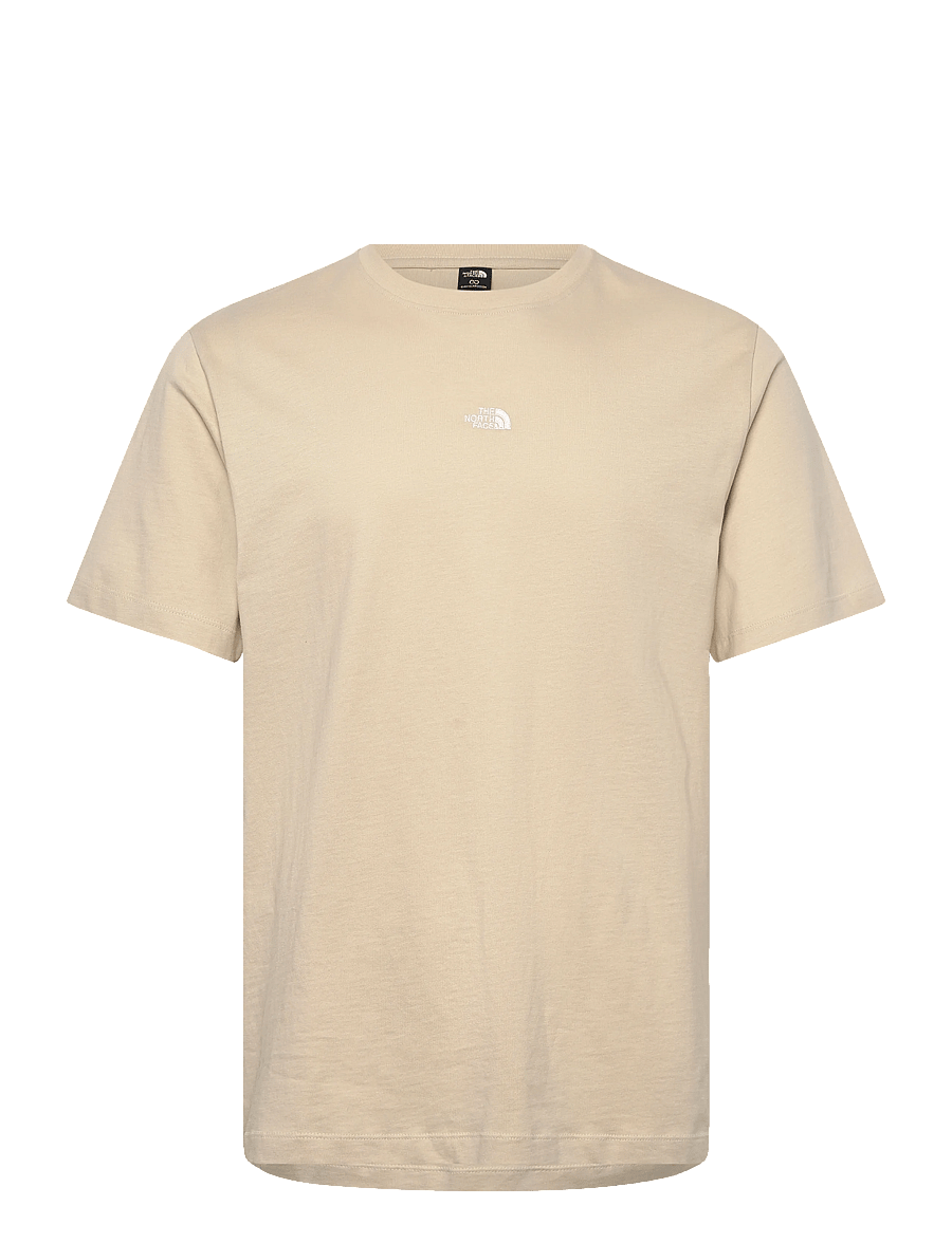 The North Face - M ESSENTIAL CENTER LOGO RELAXED SHORT SL - tops & t-shirts - desert stone - 1