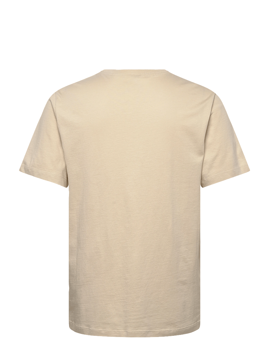 The North Face - M ESSENTIAL CENTER LOGO RELAXED SHORT SL - tops & t-shirts - desert stone - 2