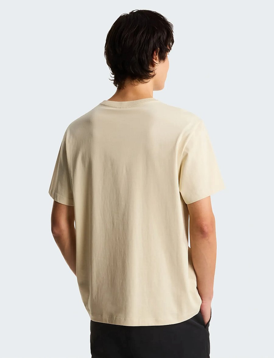 The North Face - M ESSENTIAL CENTER LOGO RELAXED SHORT SL - tops & t-shirts - desert stone - 5
