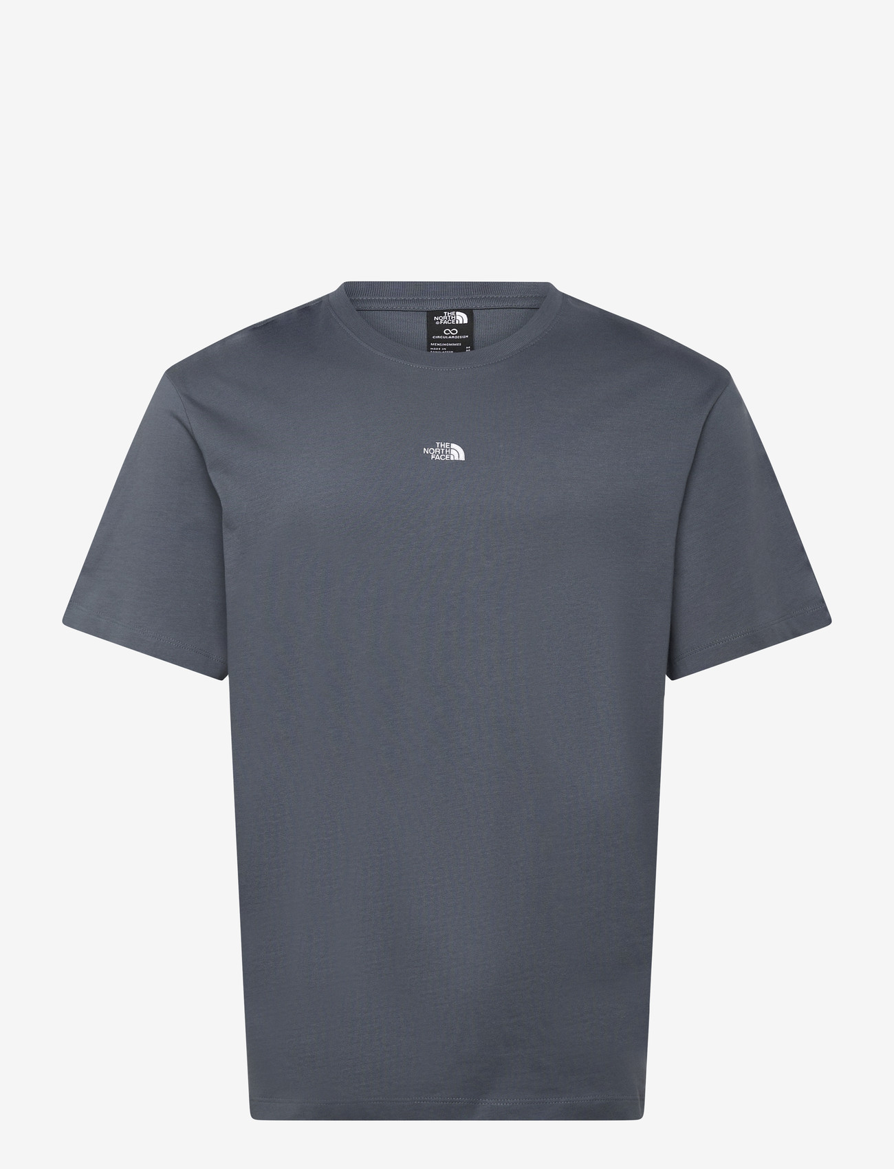 The North Face - M ESSENTIAL CENTER LOGO RELAXED SHORT SL - t-shirts - granite grey - 1