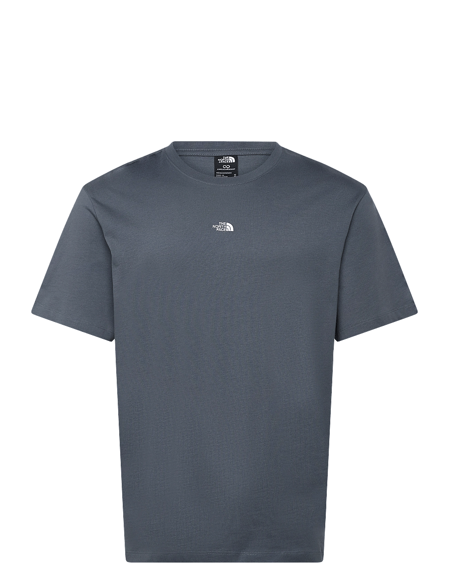 The North Face - M ESSENTIAL CENTER LOGO RELAXED SHORT SL - tops & t-shirts - granite grey - 1
