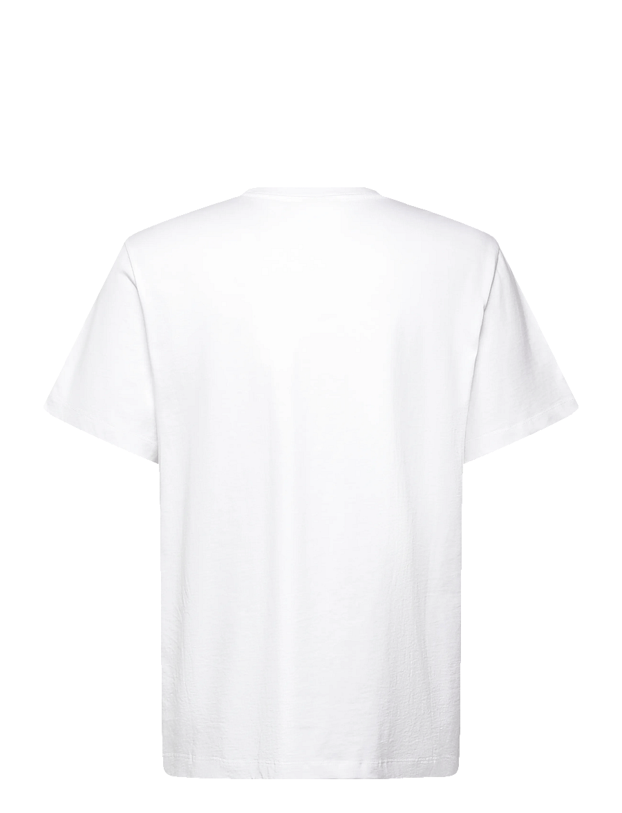 The North Face - M ESSENTIAL CENTER LOGO RELAXED SHORT SL - t-shirts - tnf white - 2