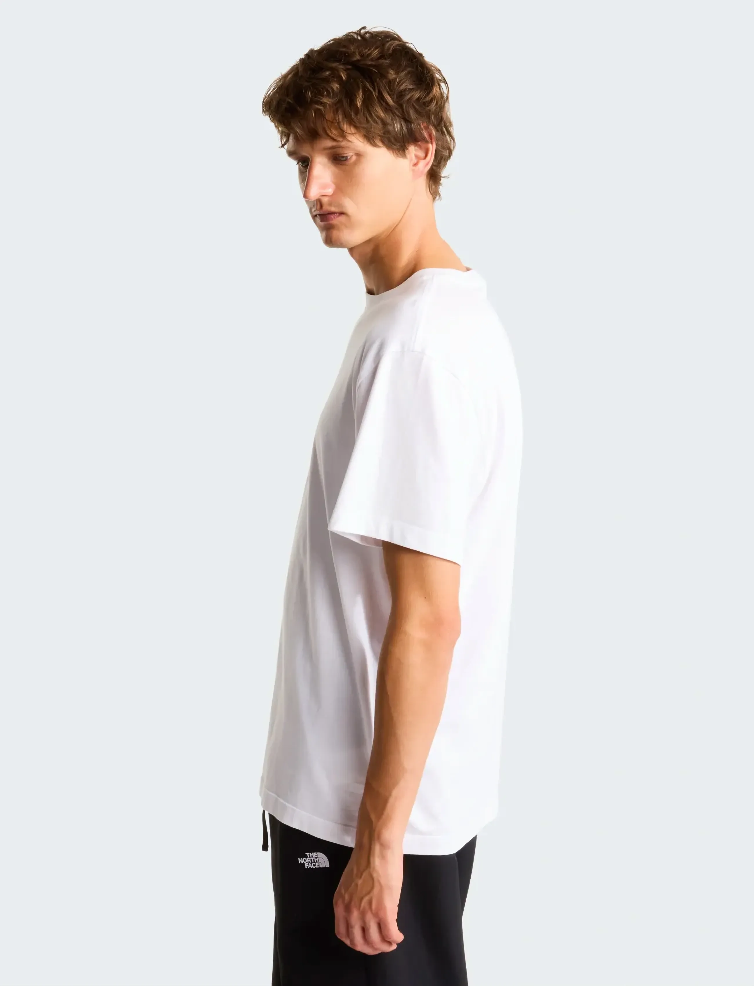 The North Face - M ESSENTIAL CENTER LOGO RELAXED SHORT SL - oberteile & t-shirts - tnf white - 4