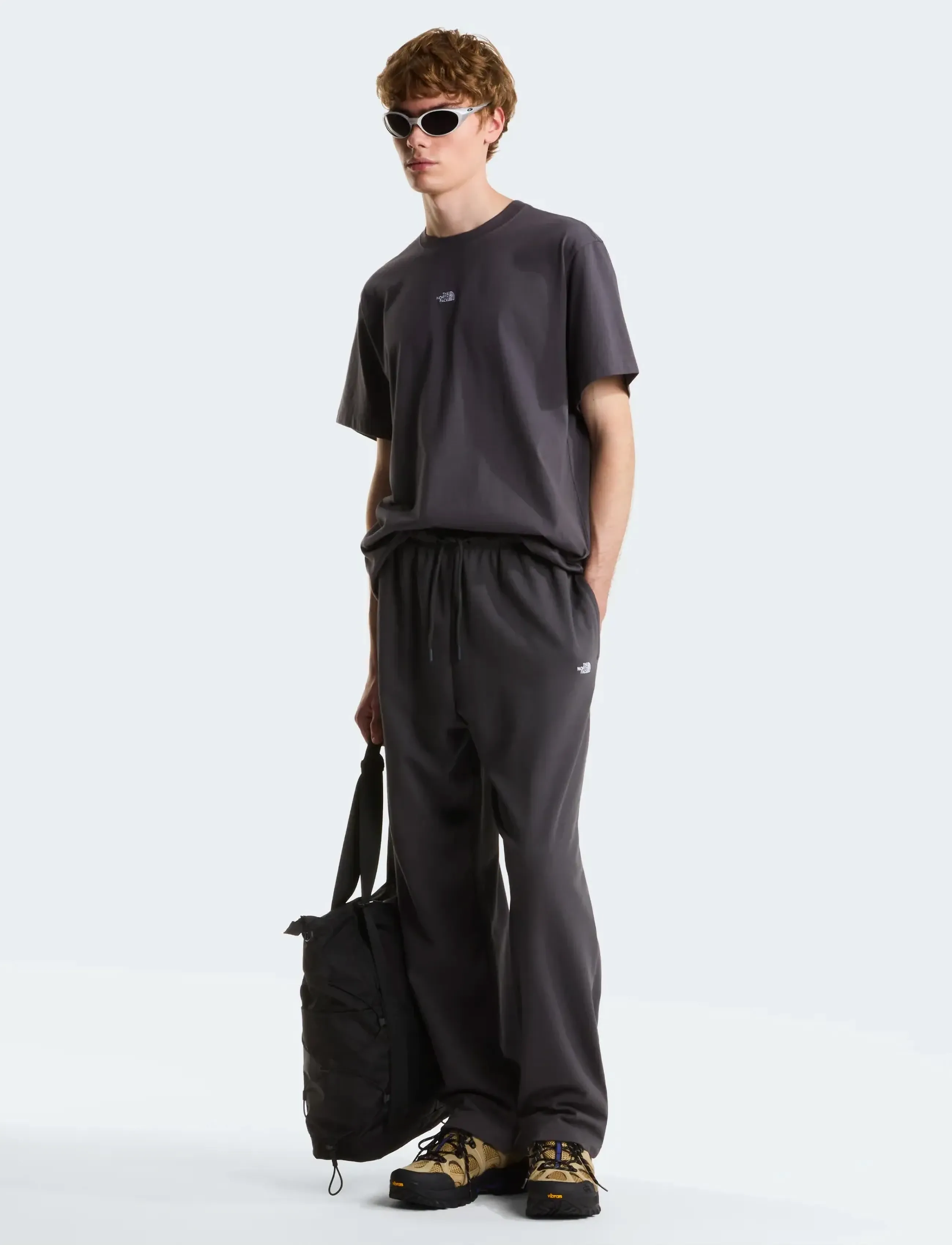 The North Face - M ESSENTIAL LIGHT RELAXED STRAIGHT PANT - sweatpants - anthracite grey - 3