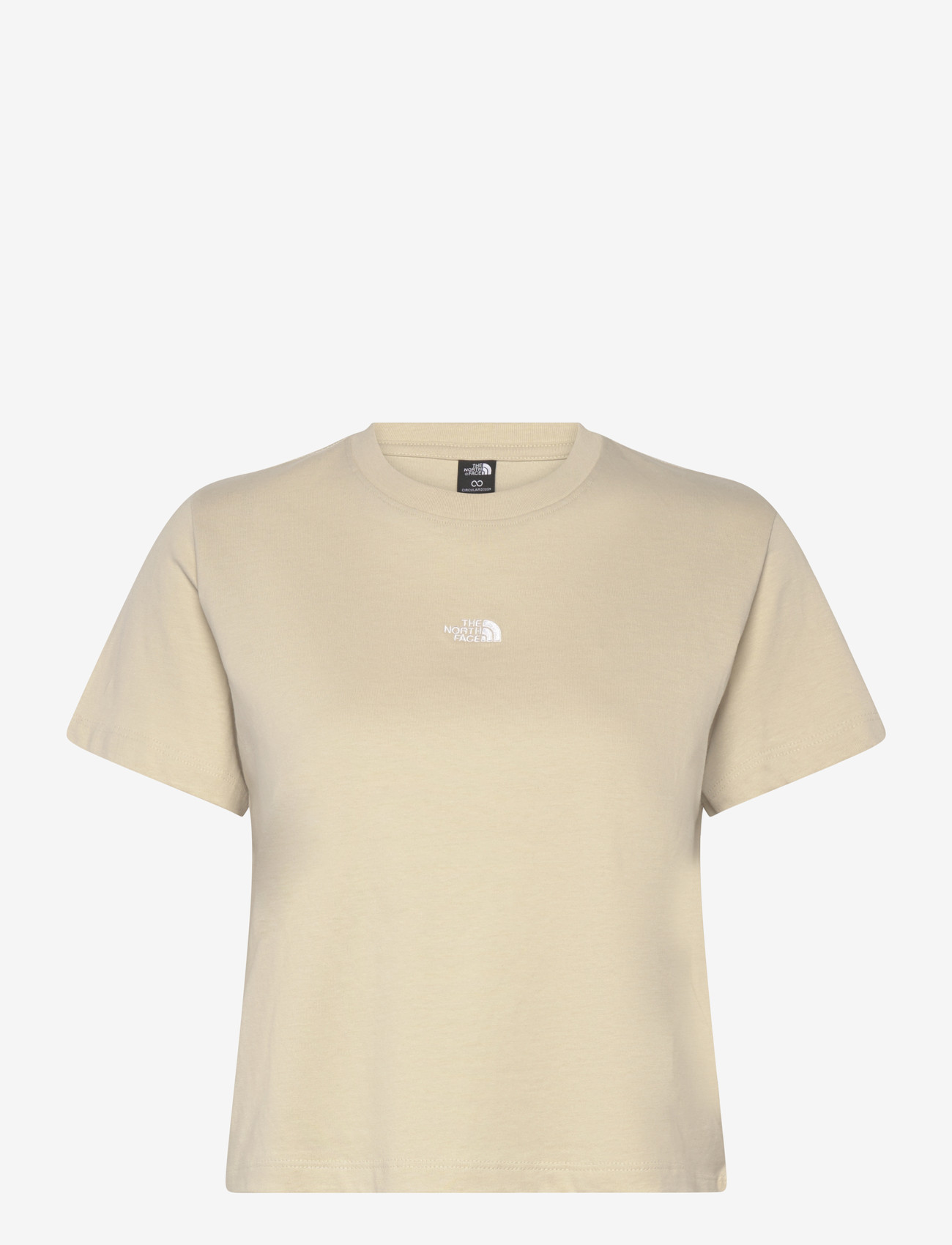 The North Face - W ESSENTIAL REGULAR SHORT SLEEVE CUTIE T - t-shirts - desert stone - 1