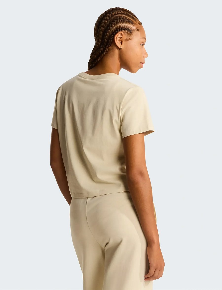 The North Face - W ESSENTIAL REGULAR SHORT SLEEVE CUTIE T - alussärgid ja t-särgid - desert stone - 5