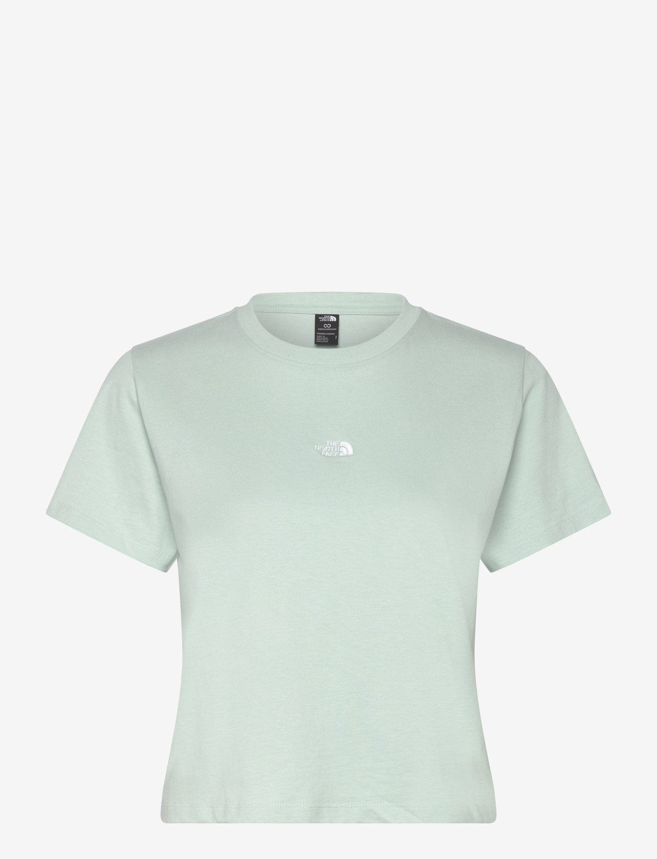 The North Face - W ESSENTIAL REGULAR SHORT SLEEVE CUTIE T - t-shirts - opal frost - 1