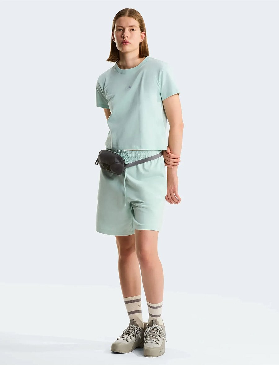 The North Face - W ESSENTIAL REGULAR SHORT SLEEVE CUTIE T - alussärgid ja t-särgid - opal frost - 3