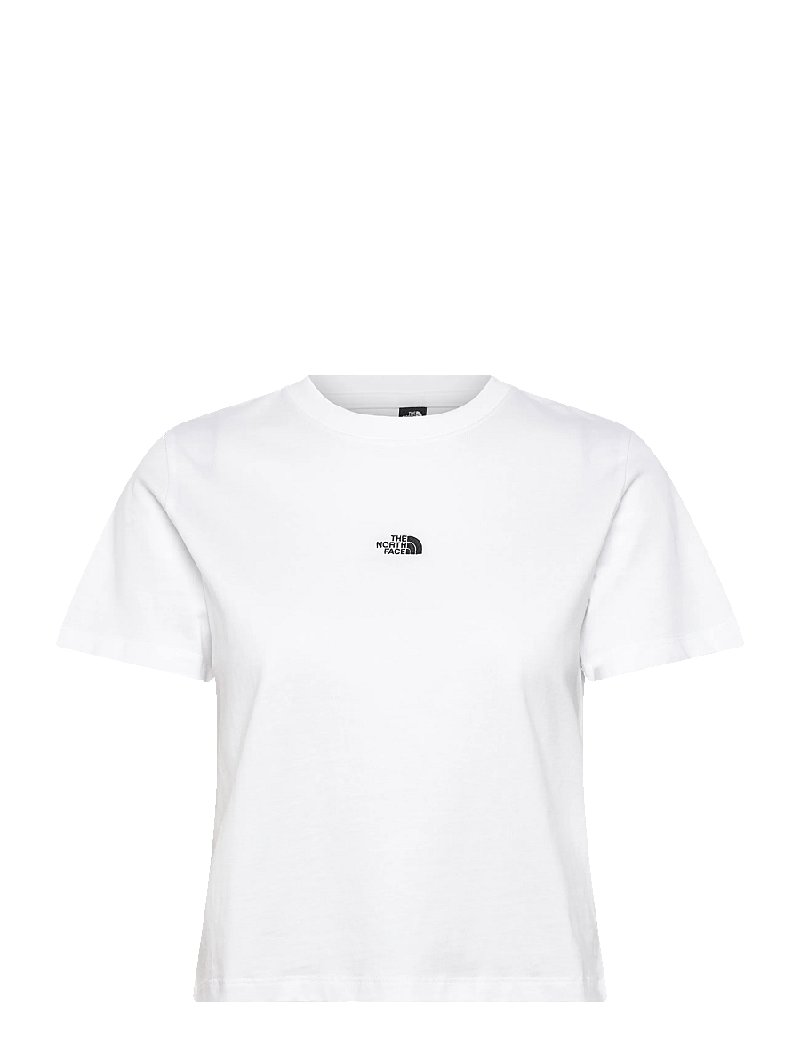 The North Face - W ESSENTIAL REGULAR SHORT SLEEVE CUTIE T - t-shirts - tnf white - 1