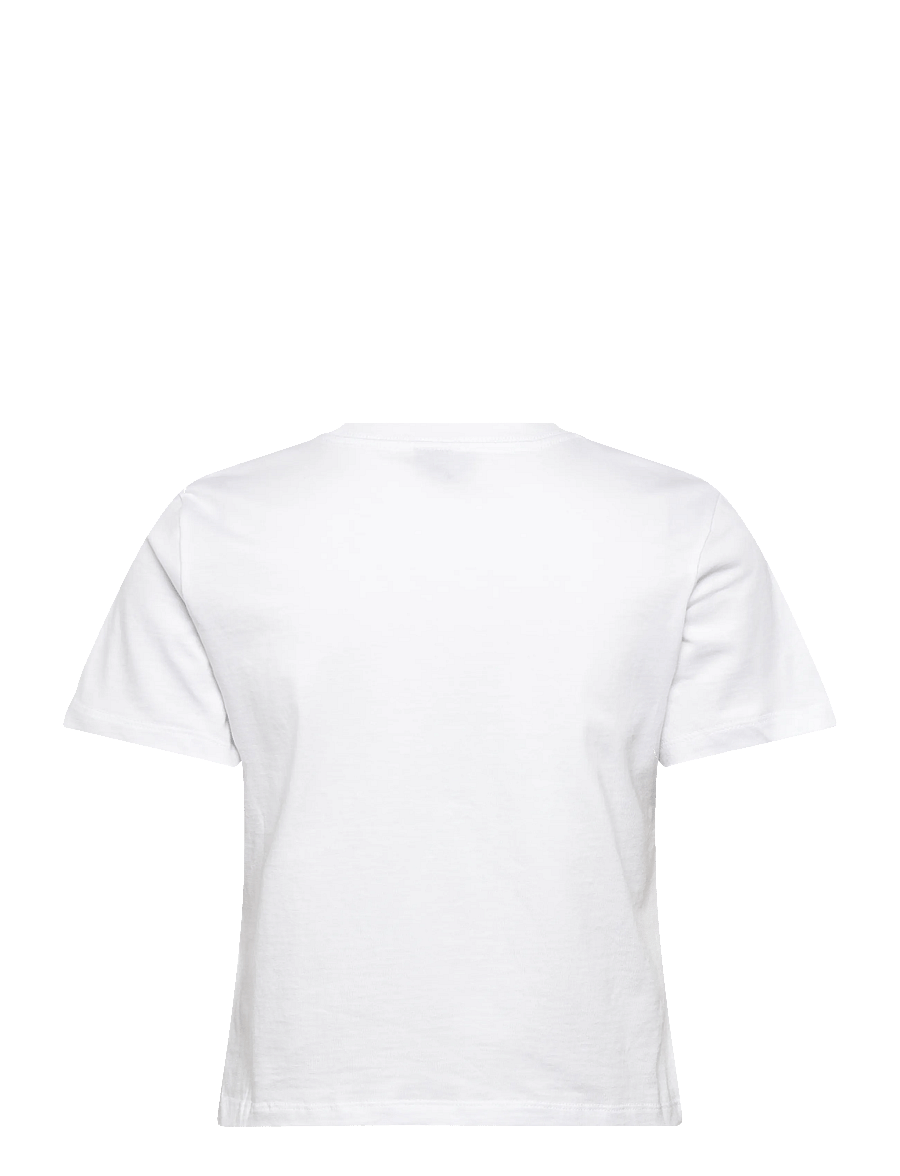 The North Face - W ESSENTIAL REGULAR SHORT SLEEVE CUTIE T - t-shirts - tnf white - 2
