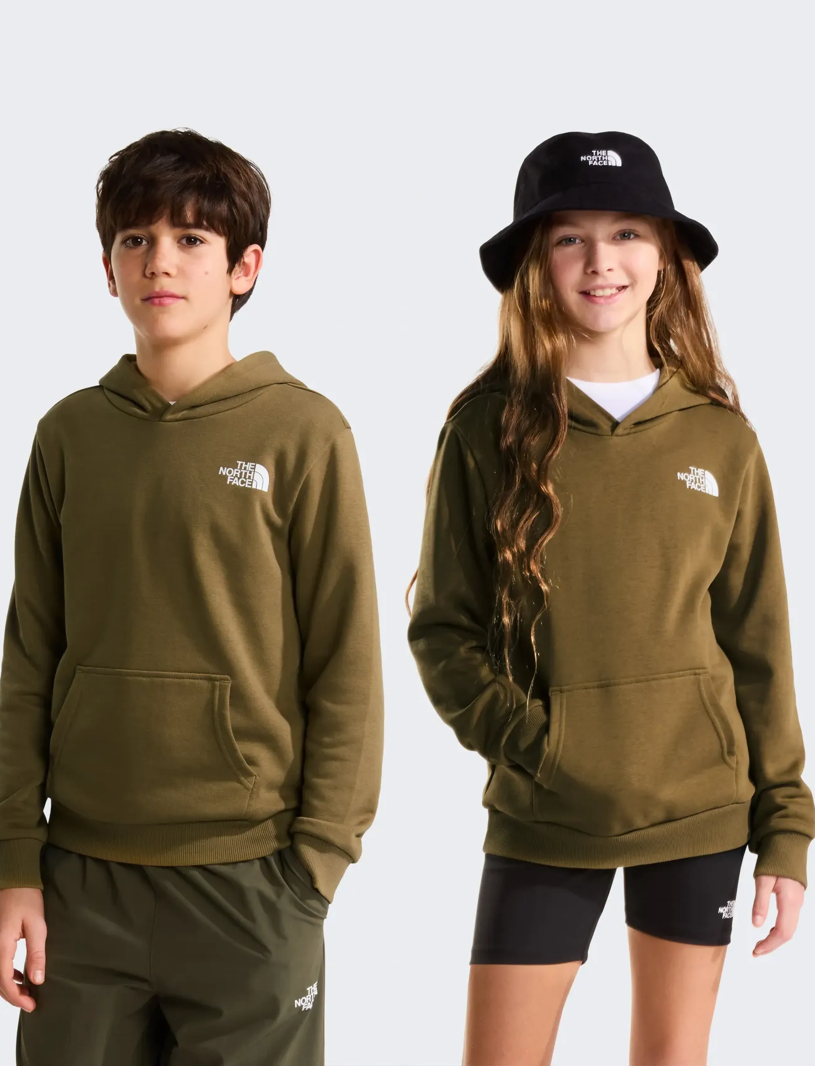 The North Face TEEN SIMPLE DOME LIGHT REG HOODIE - Sweatshirts & Hættetrøjer - CEDAR / beige