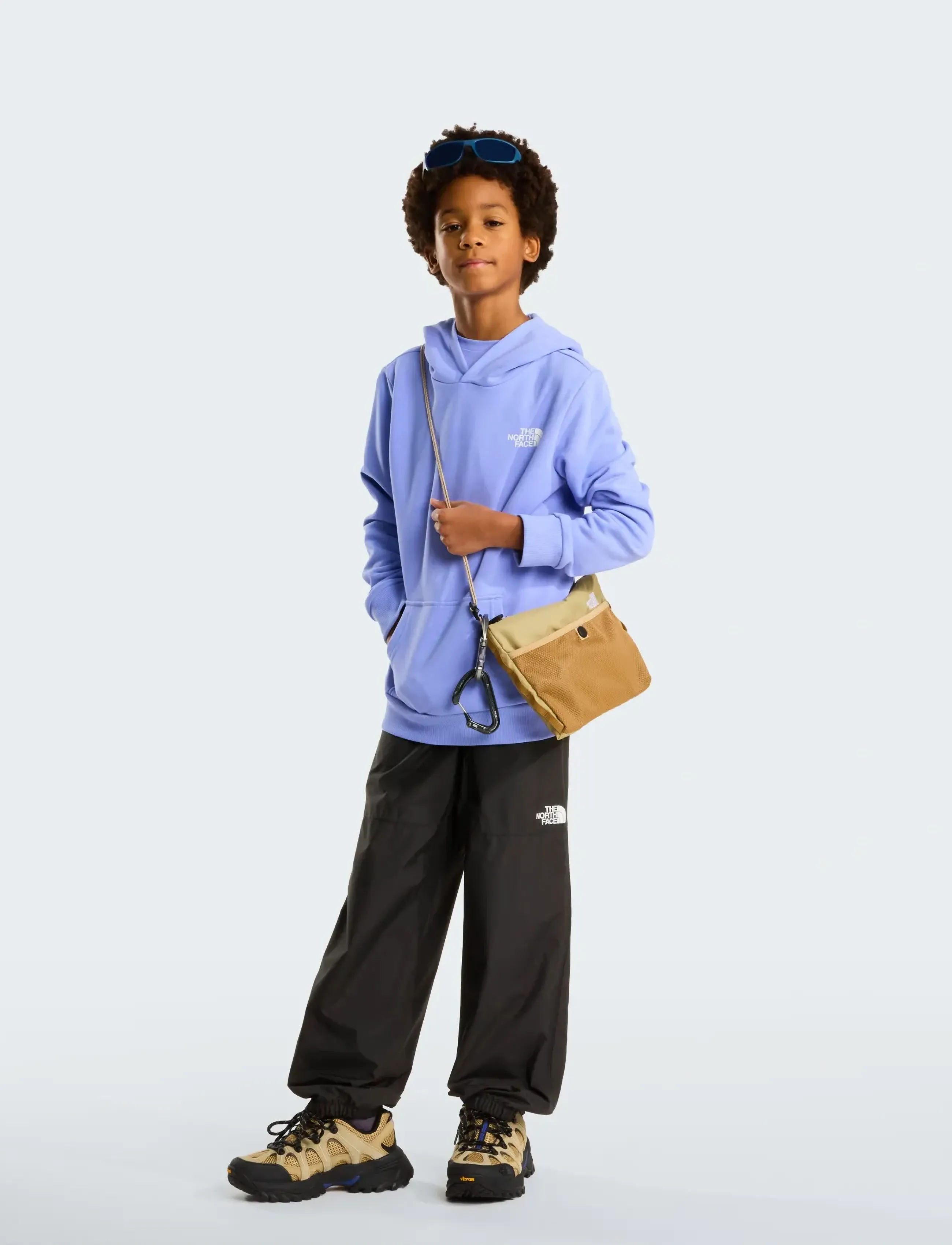 The North Face - TEEN SIMPLE DOME LIGHT REG HOODIE - hættetrøjer - periwinkle glow - 3