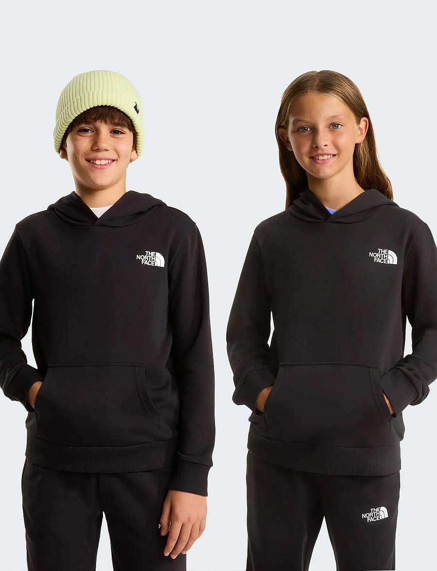 The North Face - TEEN SIMPLE DOME LIGHT REG HOODIE - kapuzenpullover - tnf black - 0
