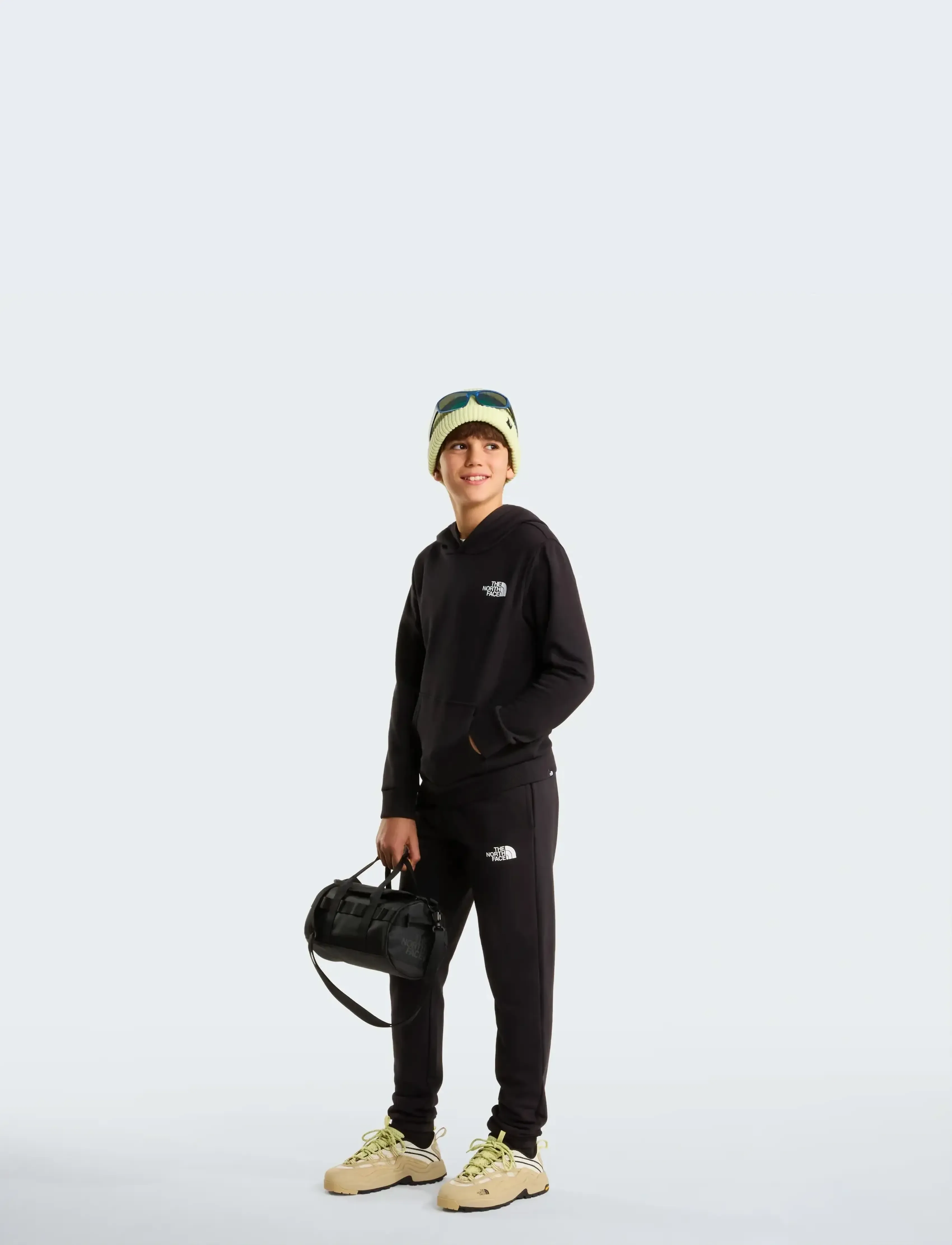 The North Face - TEEN SIMPLE DOME LIGHT REG HOODIE - hættetrøjer - tnf black - 3
