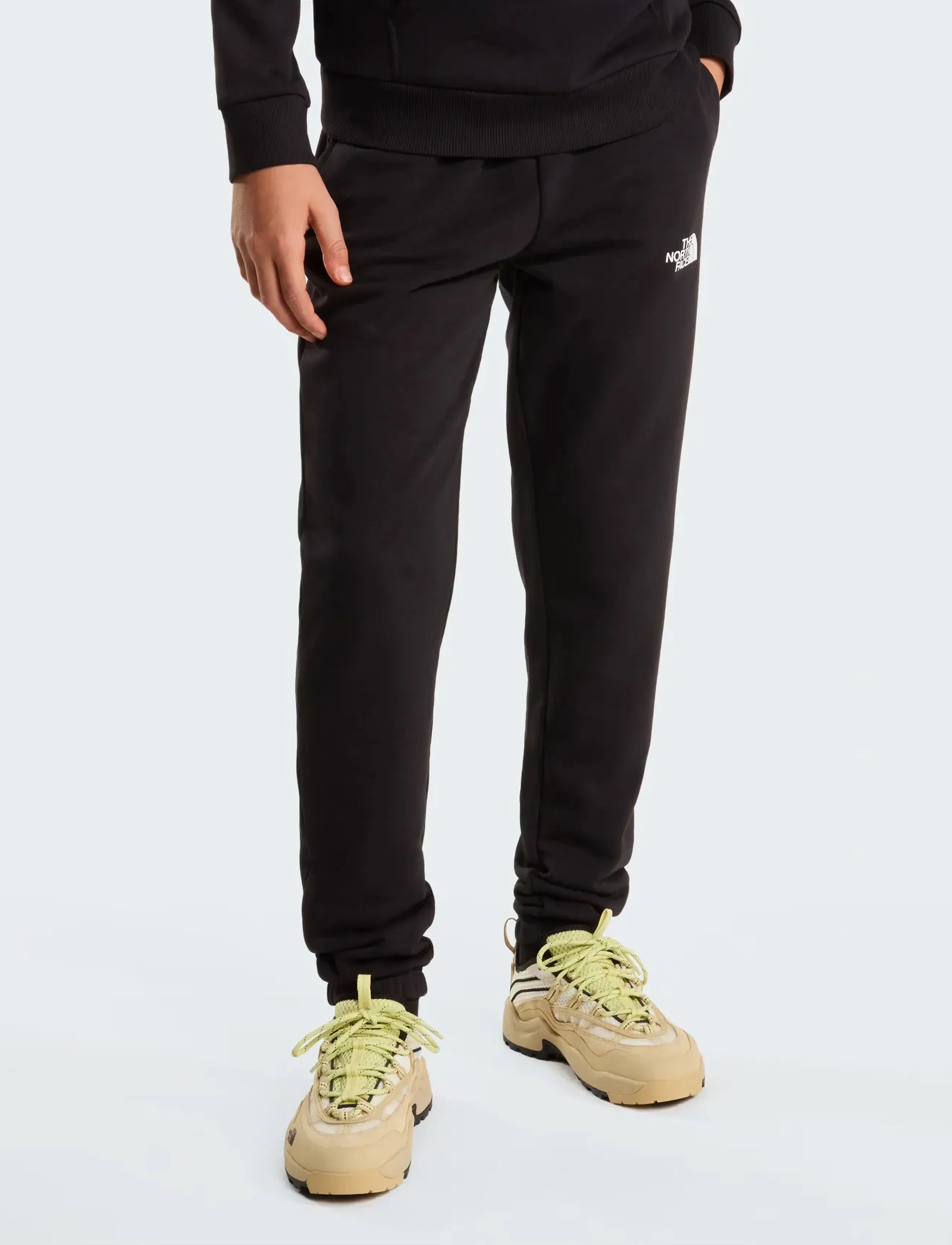 The North Face Teen Simple Dome Light Reg Tap Joggers, 120-129, Sport, Schwarz - Sweatpants, Kinder