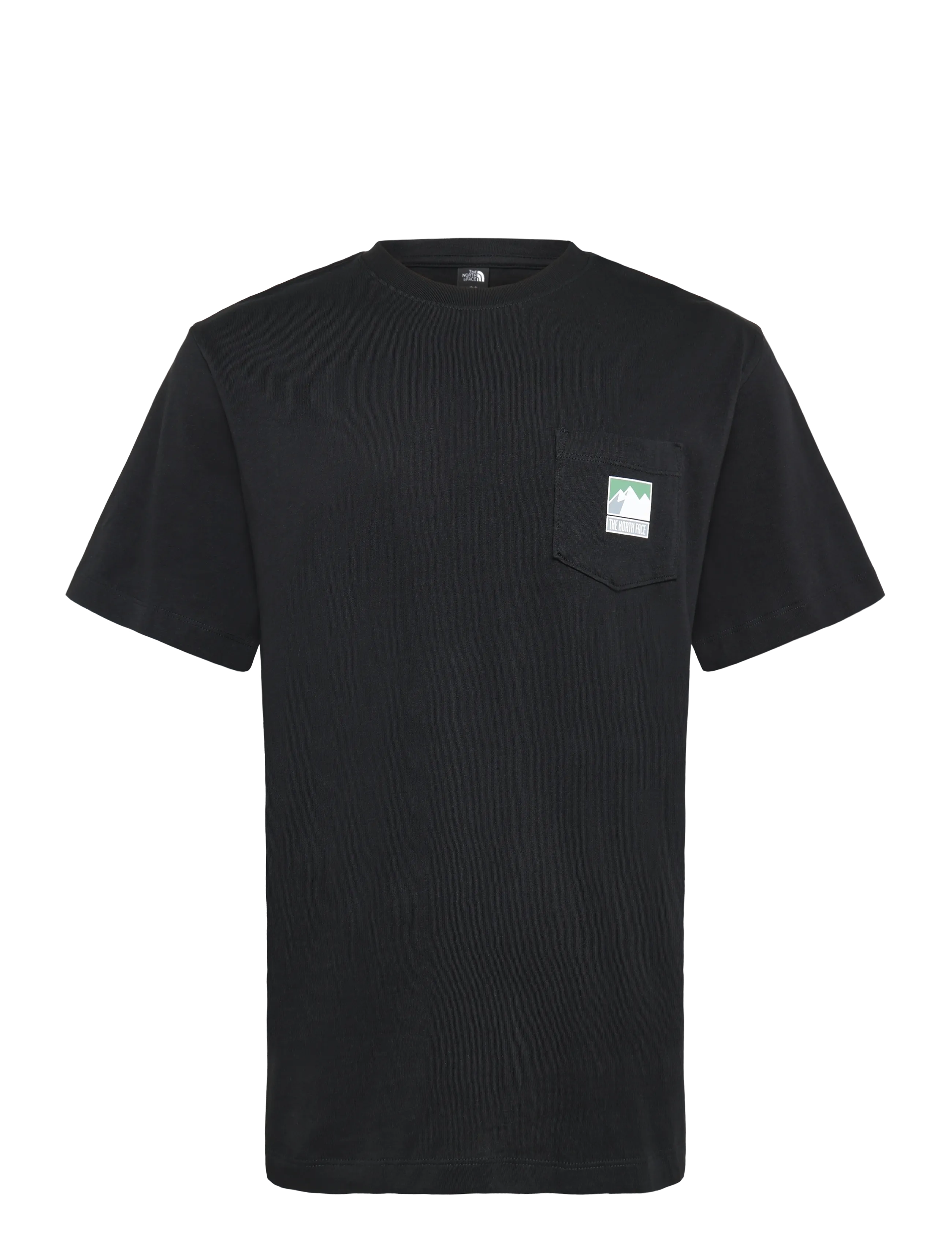 The North Face - M MOUNTAIN LOGO RLX SS TEE-GRAPHIC - alussärgid ja t-särgid - tnf black - 1