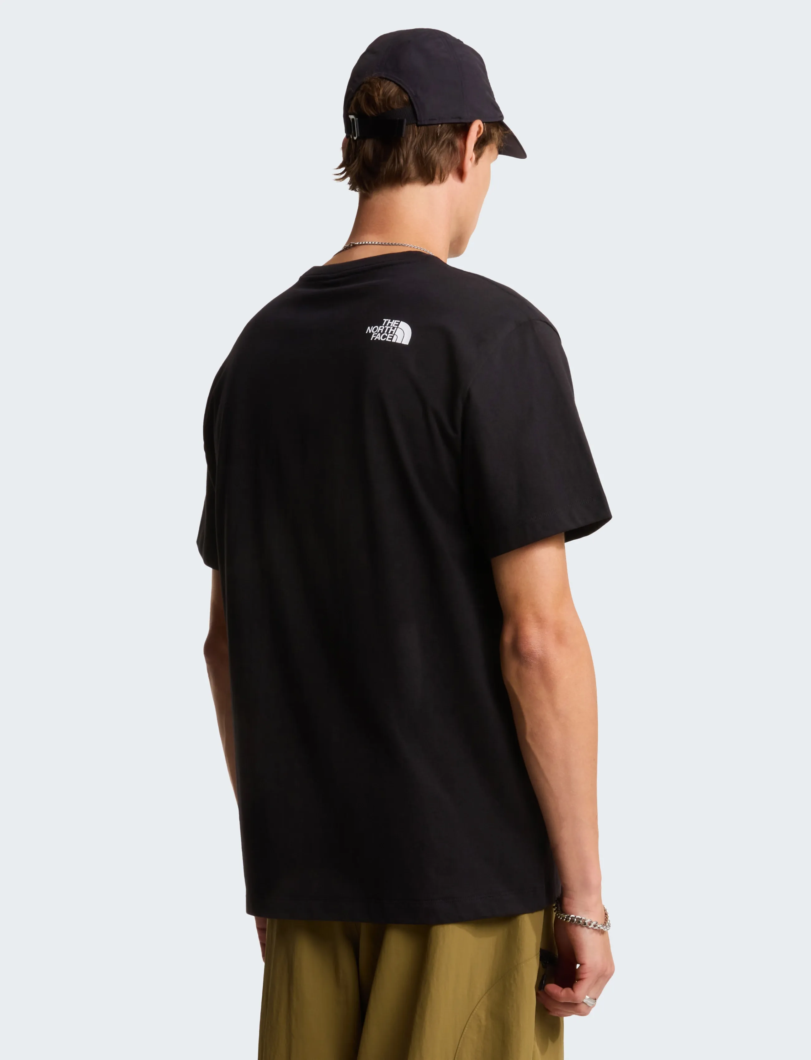 The North Face - M MOUNTAIN LOGO RLX SS TEE-GRAPHIC - alussärgid ja t-särgid - tnf black - 5