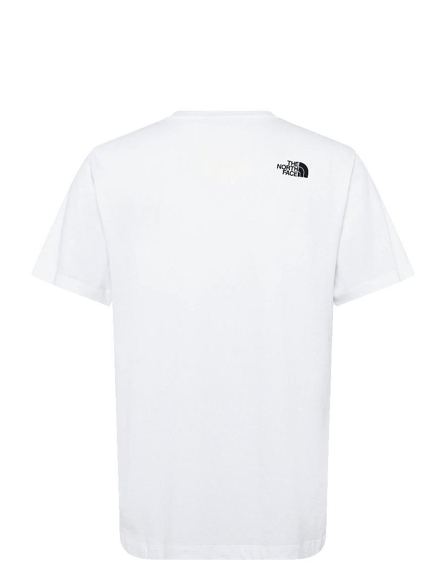 The North Face - M MOUNTAIN LOGO RLX SS TEE-GRAPHIC - oberteile & t-shirts - tnf white - 1