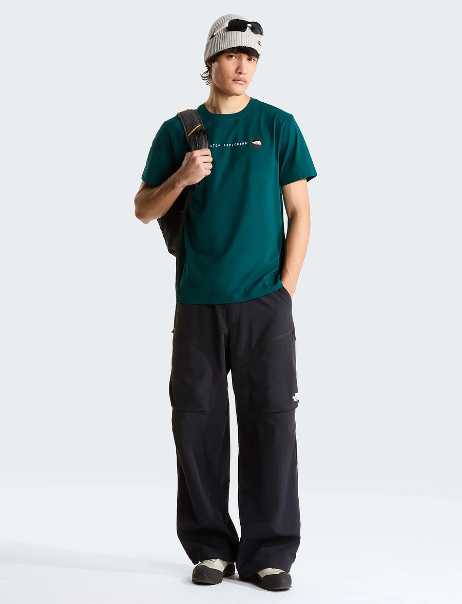 The North Face - M NSE REG SS TEE-GRAPHIC - oberteile & t-shirts - pacific teal - 3