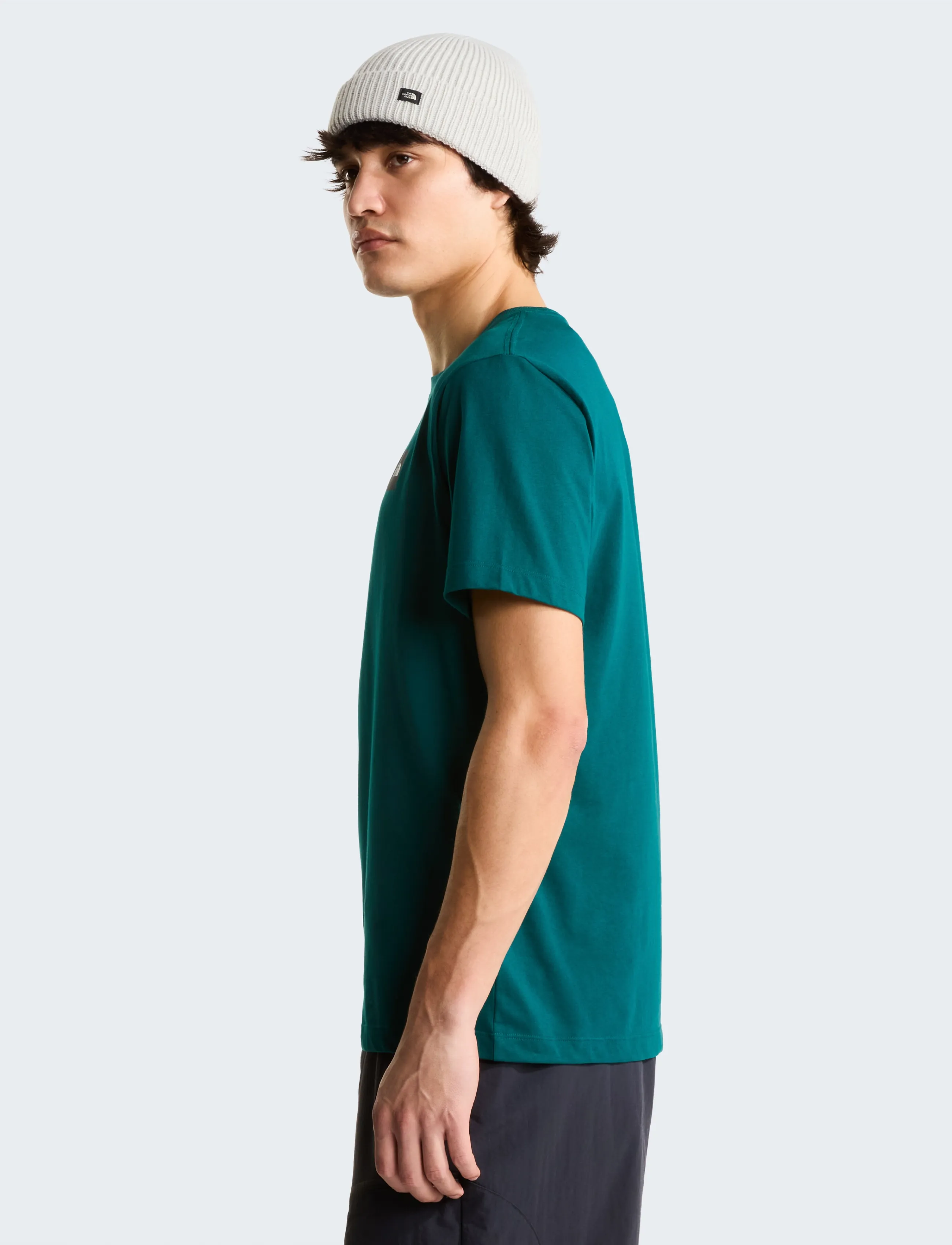 The North Face - M NSE REG SS TEE-GRAPHIC - oberteile & t-shirts - pacific teal - 4