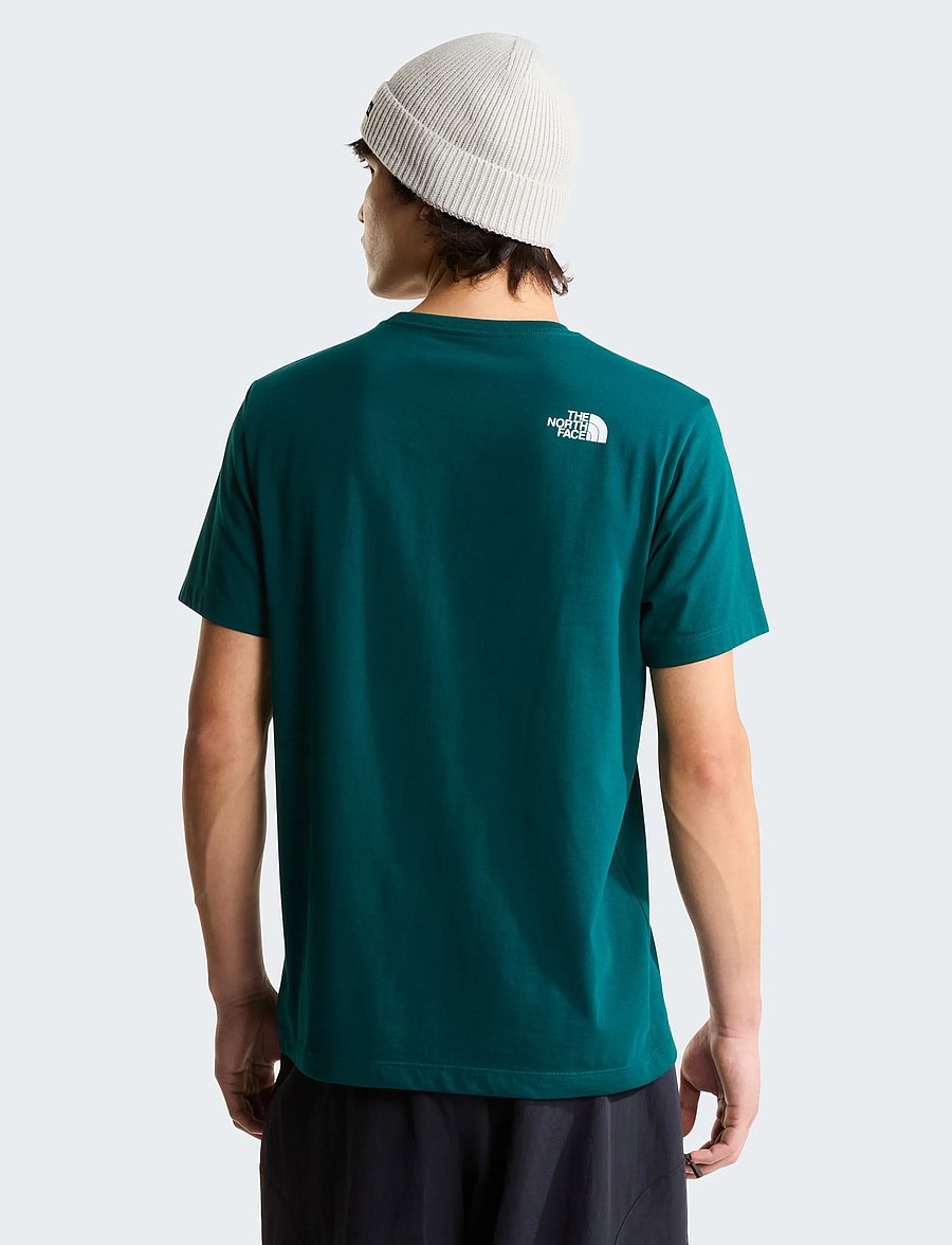 The North Face - M NSE REG SS TEE-GRAPHIC - oberteile & t-shirts - pacific teal - 5
