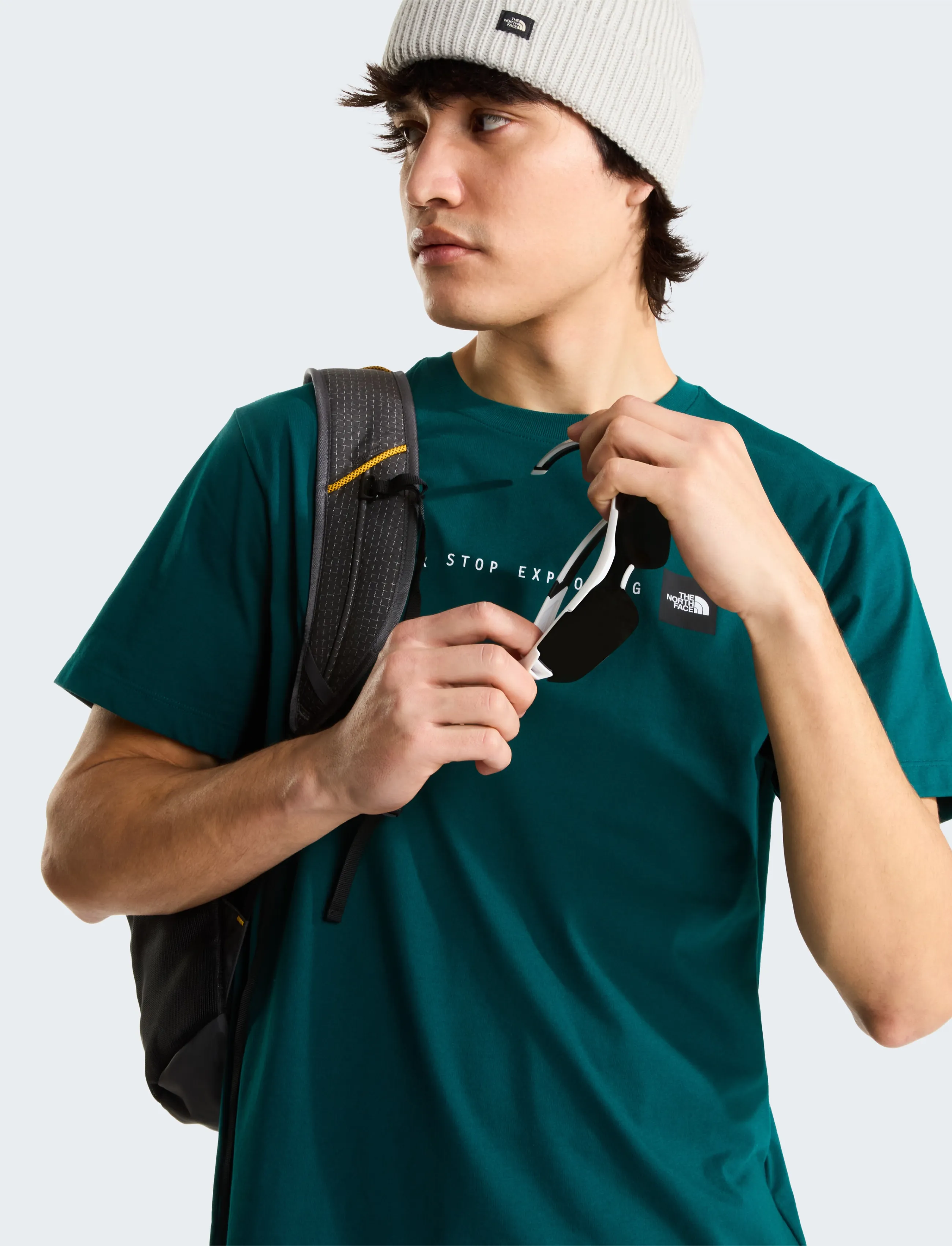 THE NORTH FACE M Nse Reg Ss Tee-Graphic t-shirts med tryck herr – bild 6