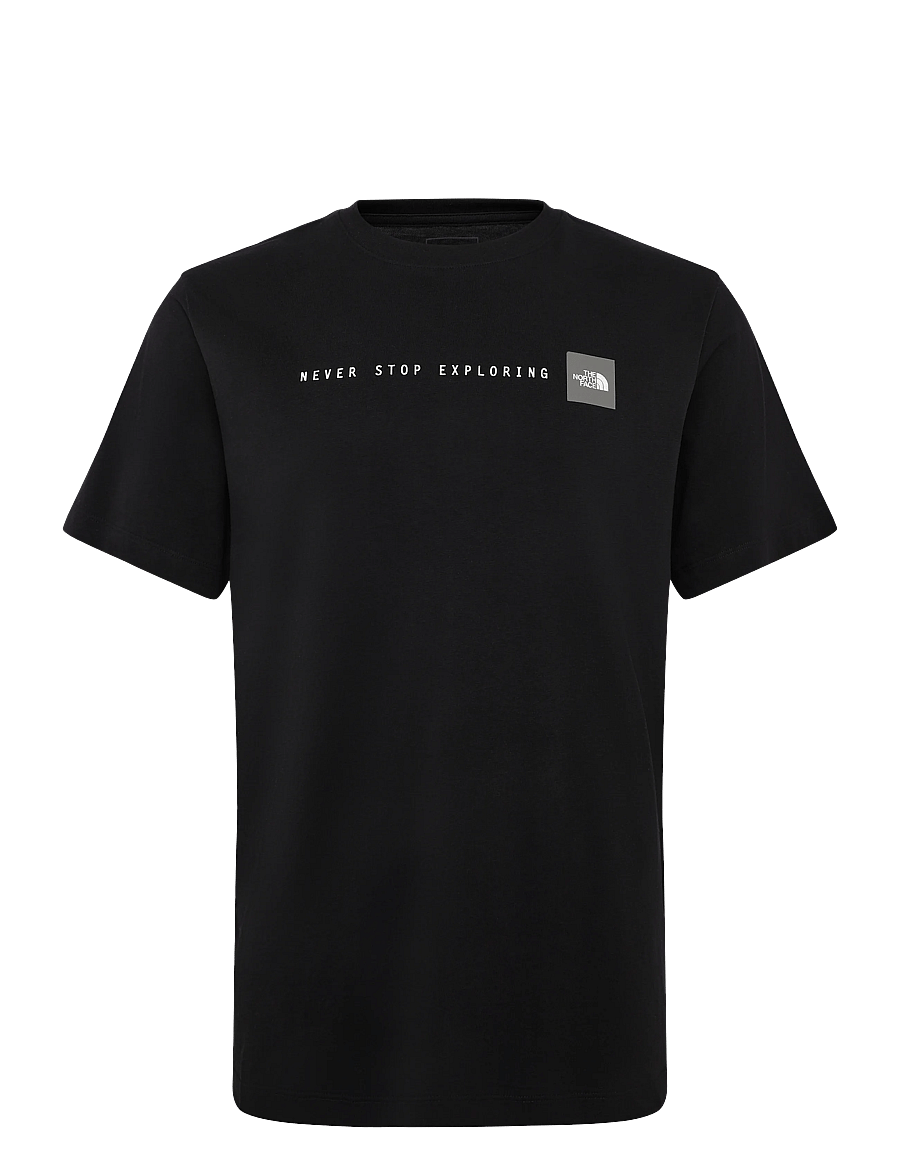 The North Face - M NSE REG SS TEE-GRAPHIC - t-shirts - tnf black/tnf white - 1