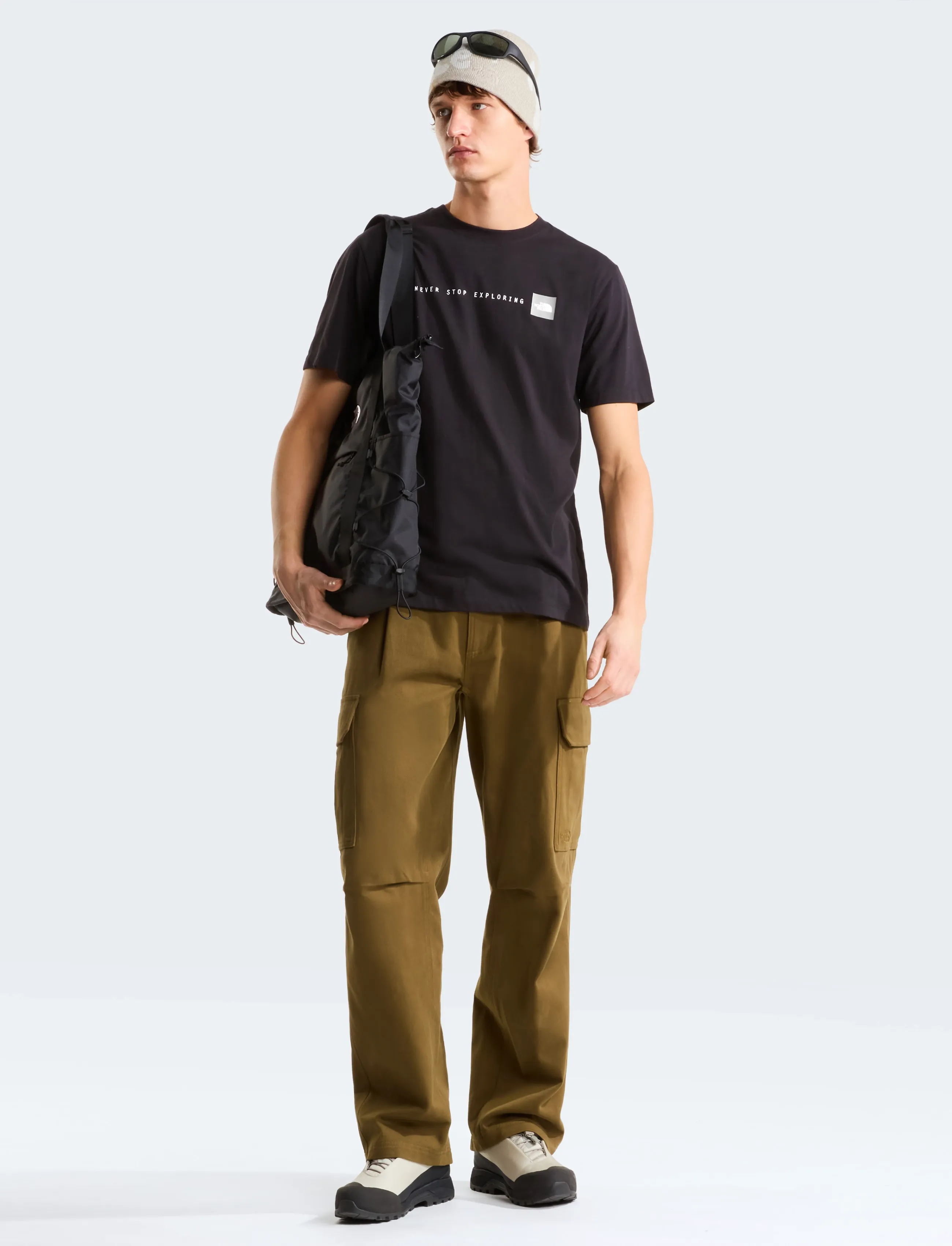 The North Face - M NSE REG SS TEE-GRAPHIC - t-shirts - tnf black/tnf white - 3