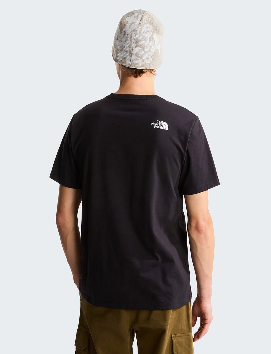 The North Face - M NSE REG SS TEE-GRAPHIC - t-shirts - tnf black/tnf white - 5