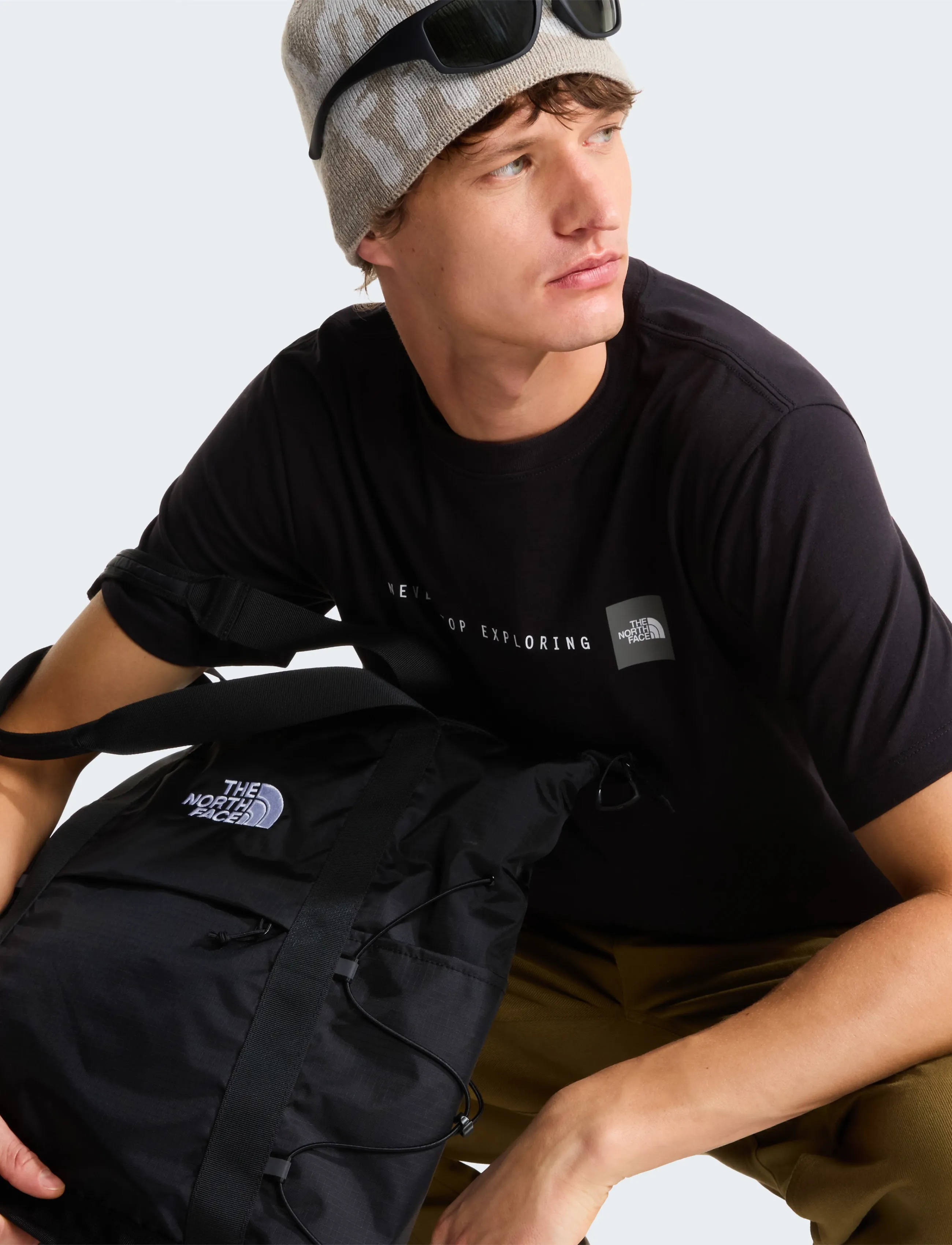 THE NORTH FACE M Nse Reg Ss Tee-Graphic t-shirts med tryck herr – bild 6