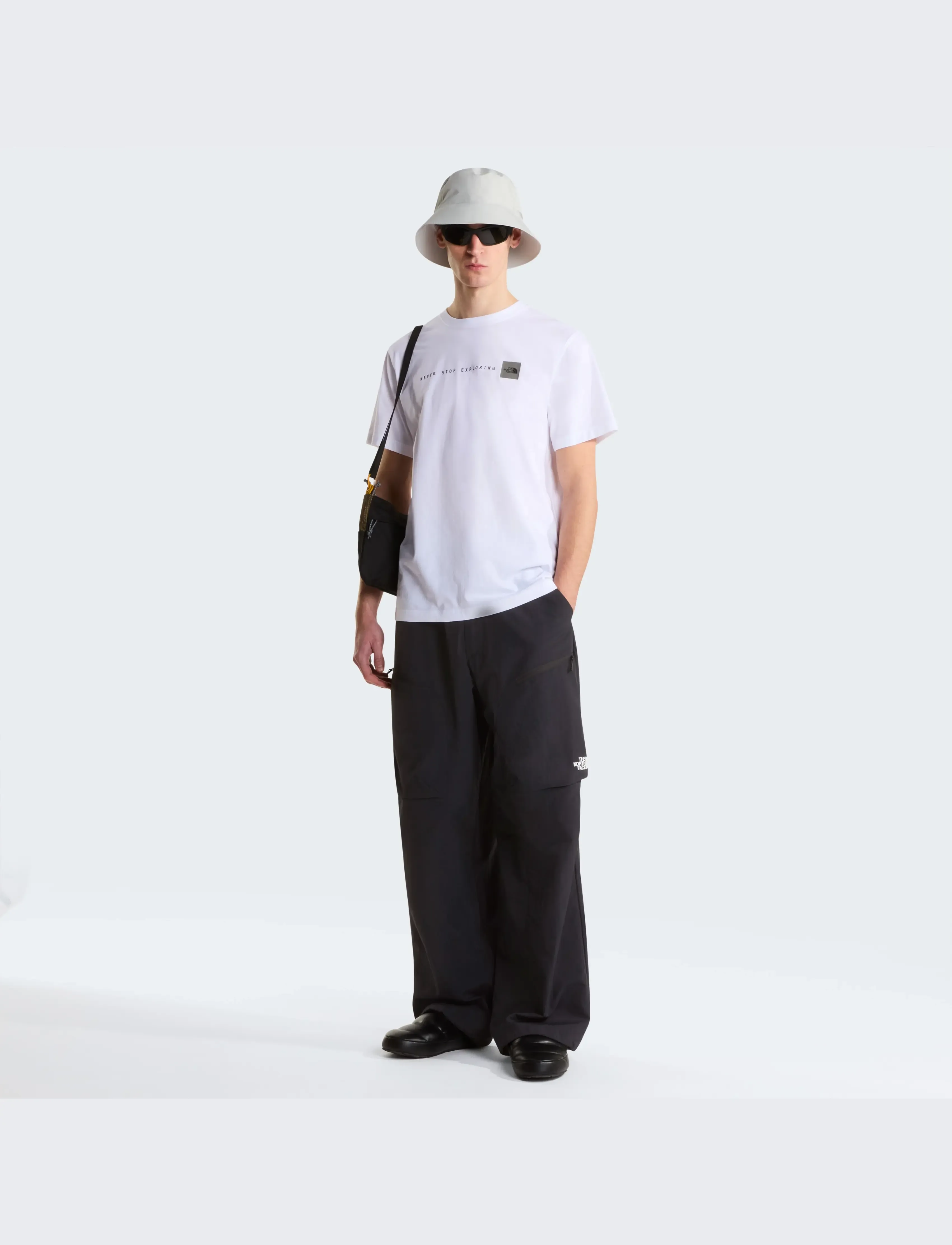 The North Face - M NSE REG SS TEE-GRAPHIC - t-shirts - tnf white/tnf black - 3