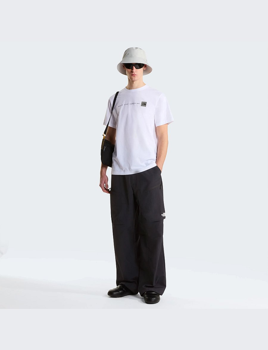 The North Face - M NSE REG SS TEE-GRAPHIC - alussärgid ja t-särgid - tnf white/tnf black - 3