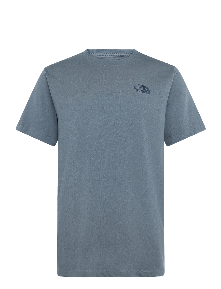 The North Face - M HALF DOME PHOTO REG SS TEE-GRAPHIC - oberteile & t-shirts - granite grey - 1